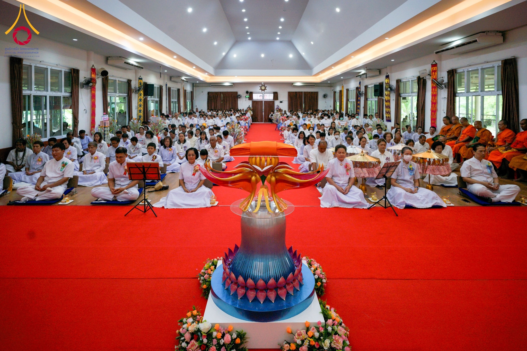 ศูนย์ปฏิบัติธรรมลำปาง จัดพิธีทอดกฐินสามัคคี