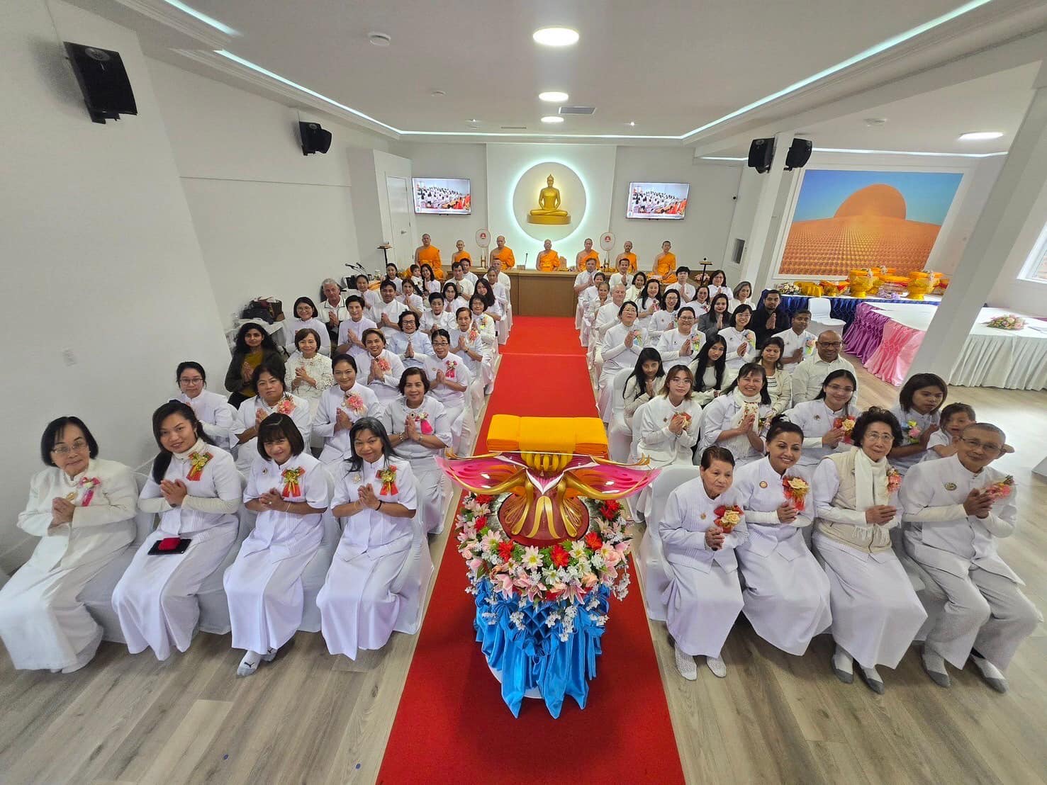 วัดพระธรรมกายแวนคูเวอร์ จัดงานบุญพิธีทอดกฐินสามัคคี
