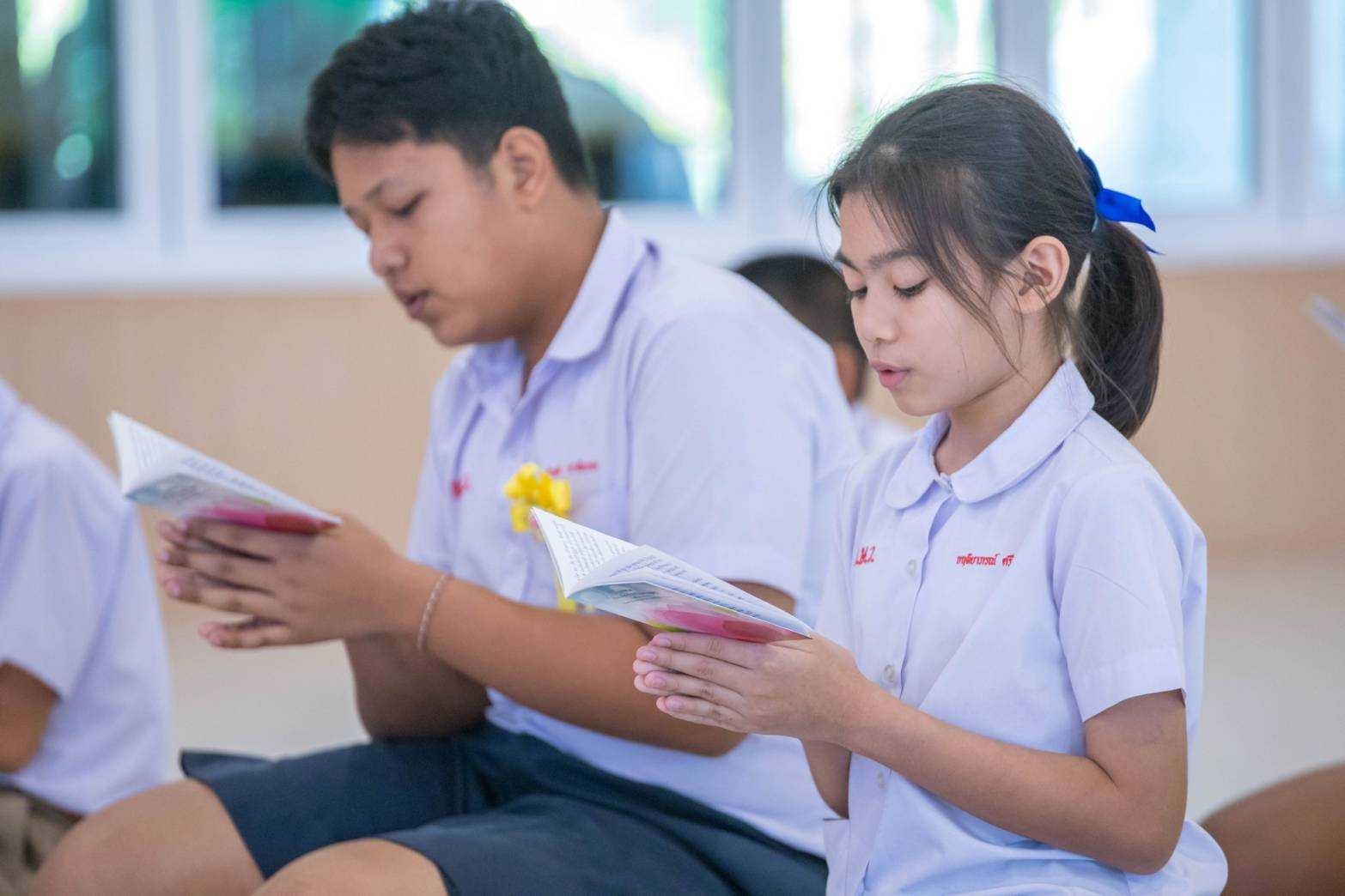 กิจกรรมรวมพลังเด็กดี V-Star ผู้นำฟื้นฟูศีลธรรมโลก ครั้งที่ 17 ประจำปี 2567 จ.ชลบุรี