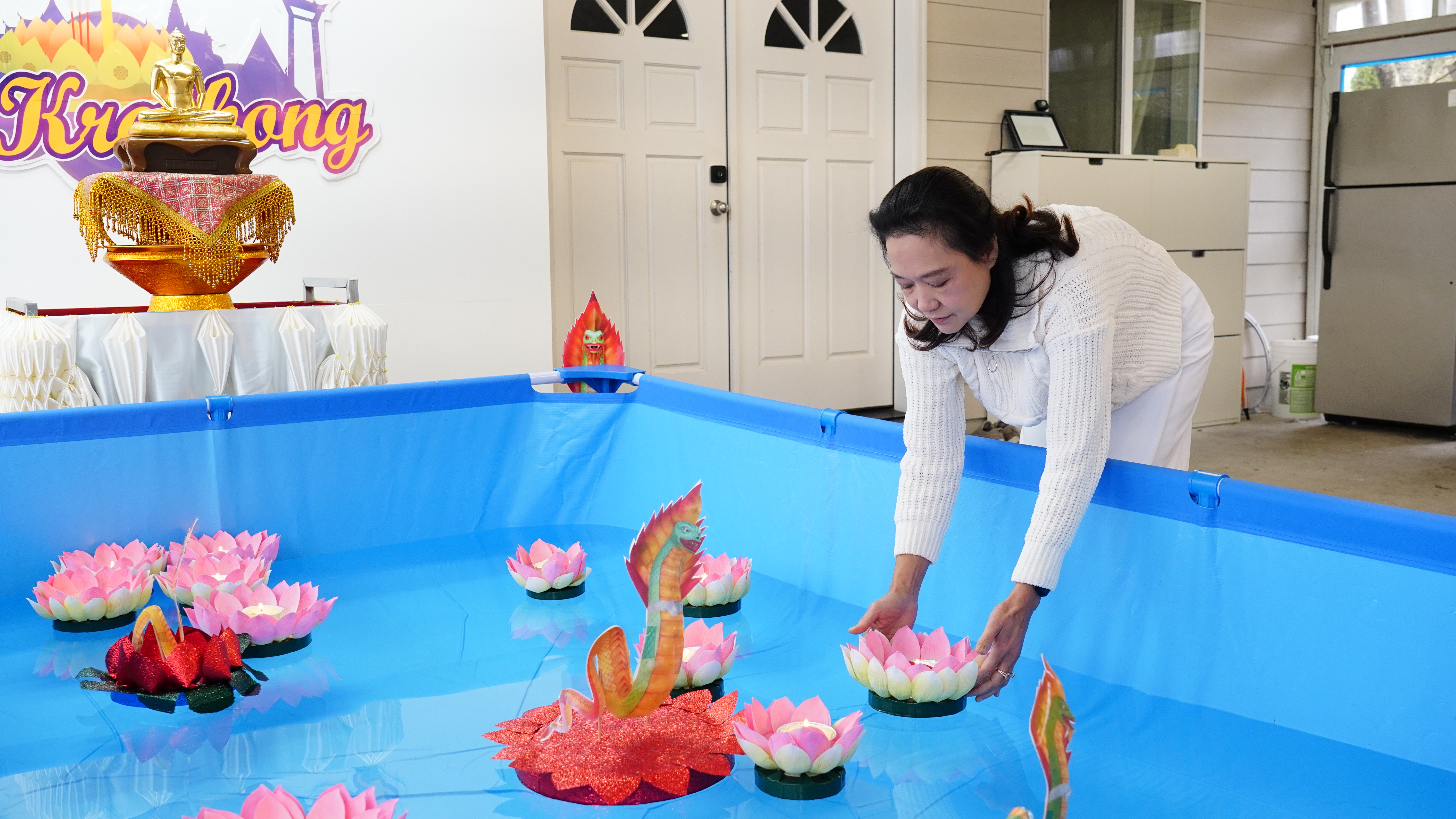 วัดพระธรรมกายซีแอตเติล จัดพิธีถวายคิลานเภสัช