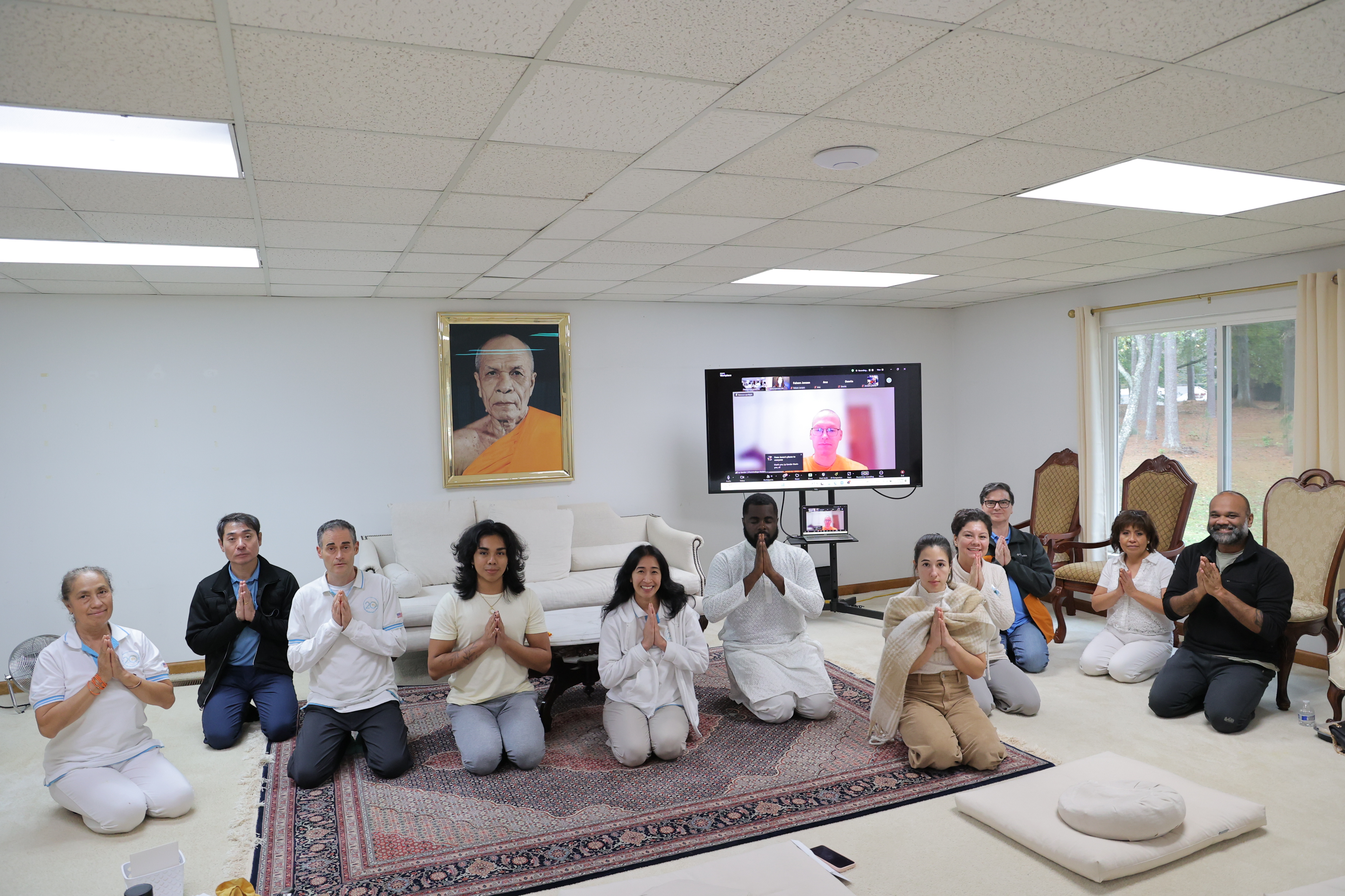 วัดพระธรรมกายจอร์เจีย จัดพิธีถวายคิลานเภสัช