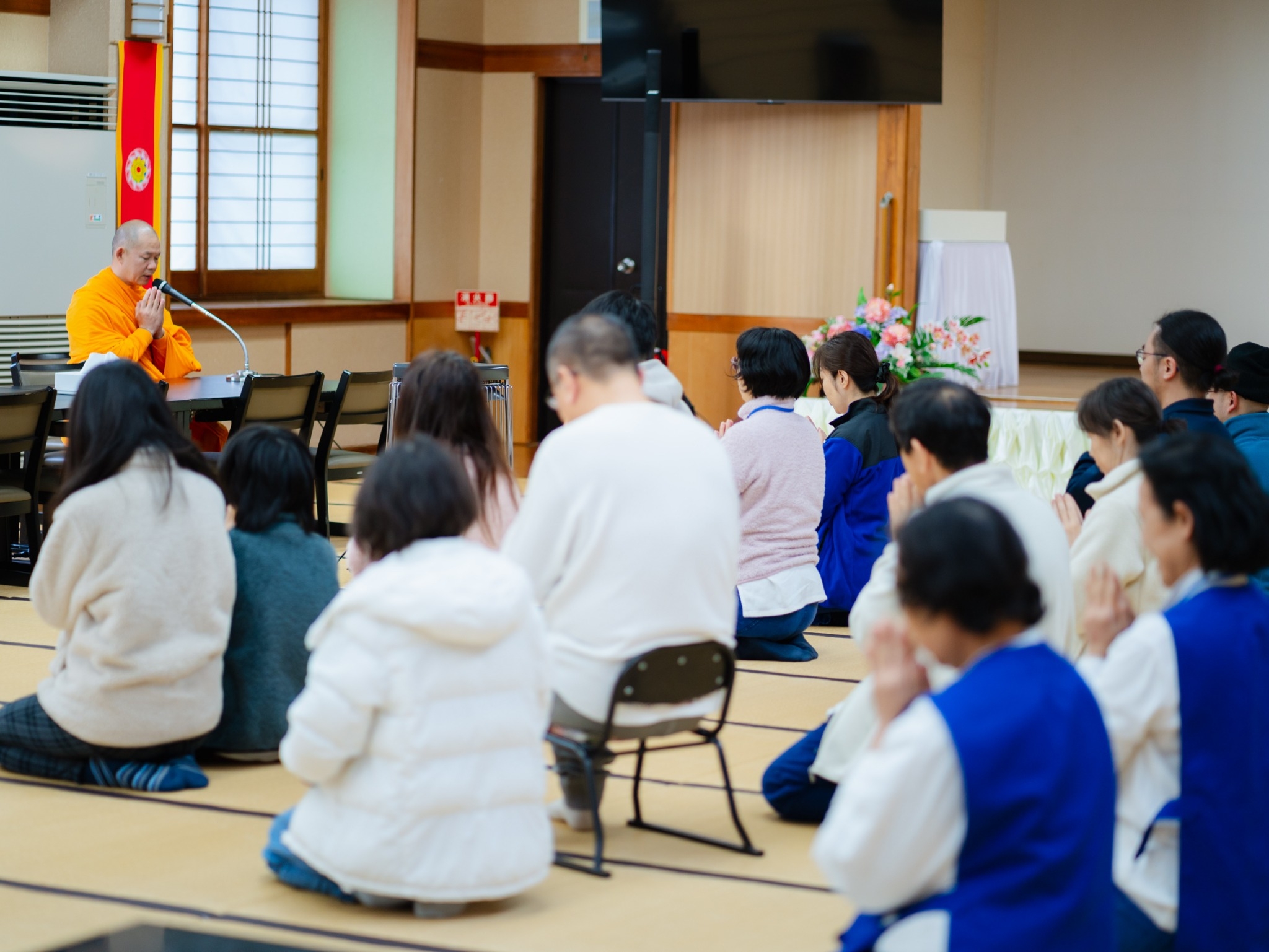 วัดป่าธรรมกายนานาชาติ โทชิหงิ จัดปฏิบัติธรรมสุดสัปดาห์ รุ่นที่ 106