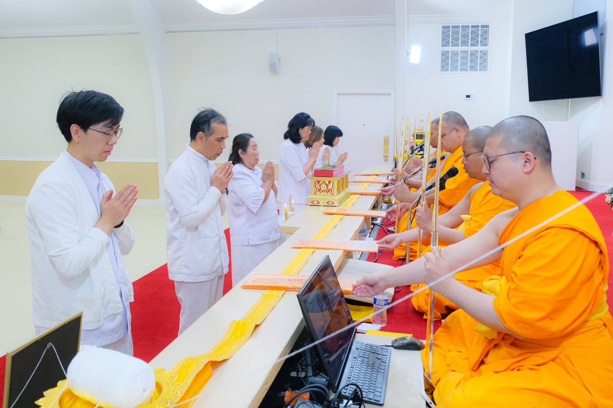 วัดพระธรรมกายซิลิคอนวัลเลย์ จัดกิจกรรมงานบุญวันอาทิตย์