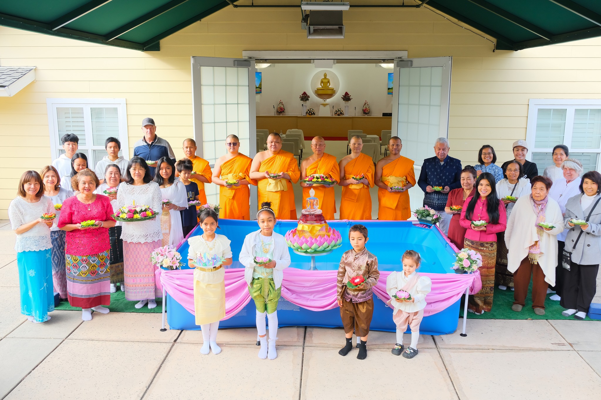 วัดพระธรรมกายซิลิคอนวัลเลย์ จัดกิจกรรมงานบุญวันอาทิตย์