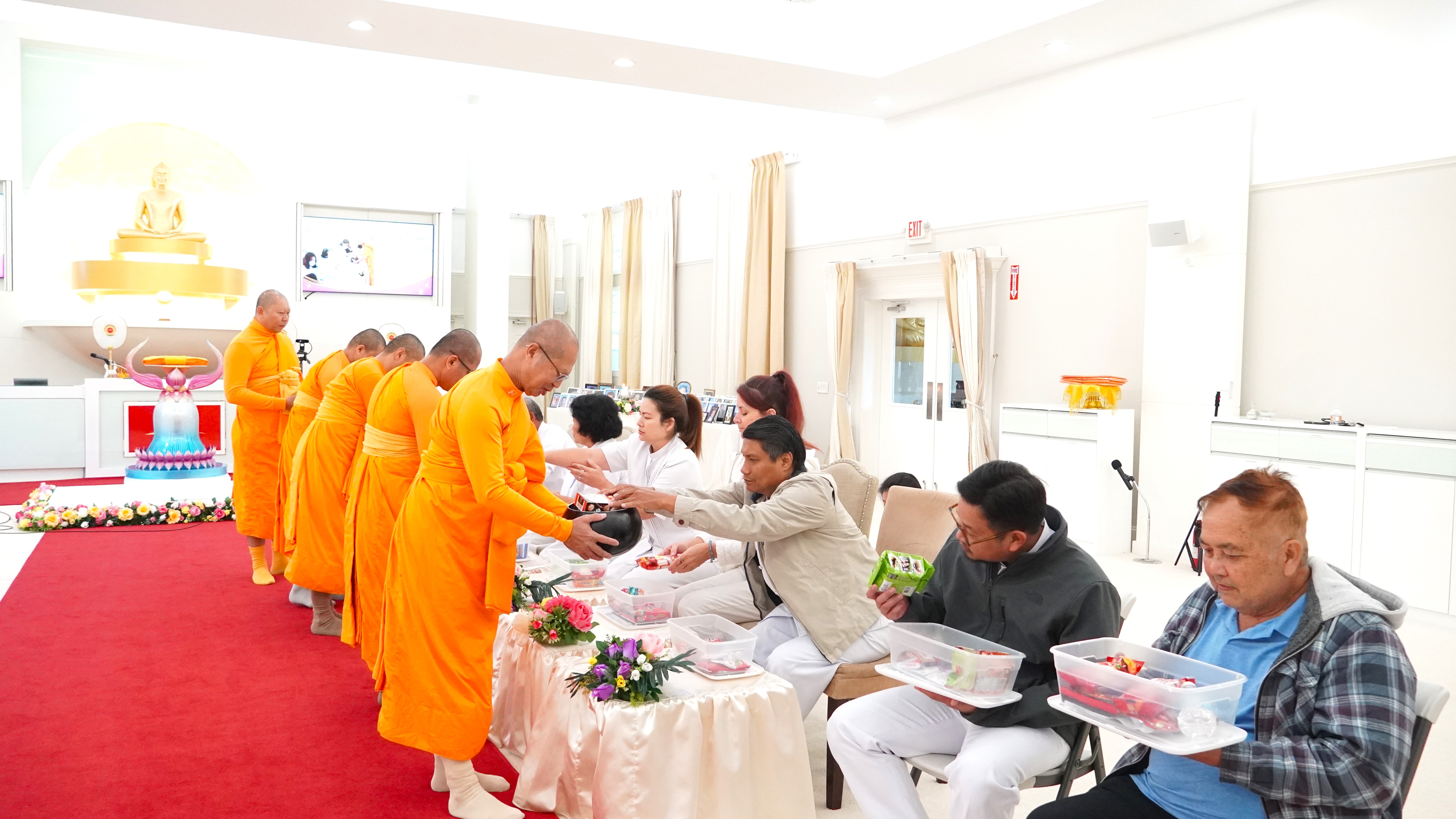 วัดพระธรรมกายฟลอริดา จัดพิธีบุพเปตพลี