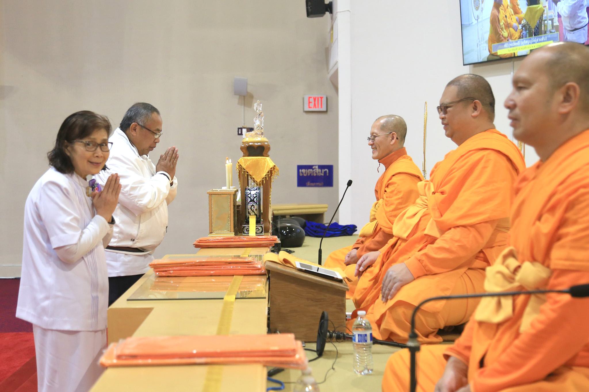 วัดพระธรรมกายออเรกอน จัดพิธีบุพเปตพลี