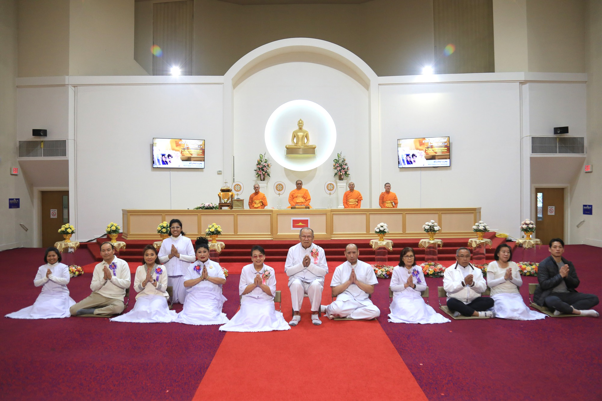 วัดพระธรรมกายออเรกอน จัดพิธีบุพเปตพลี
