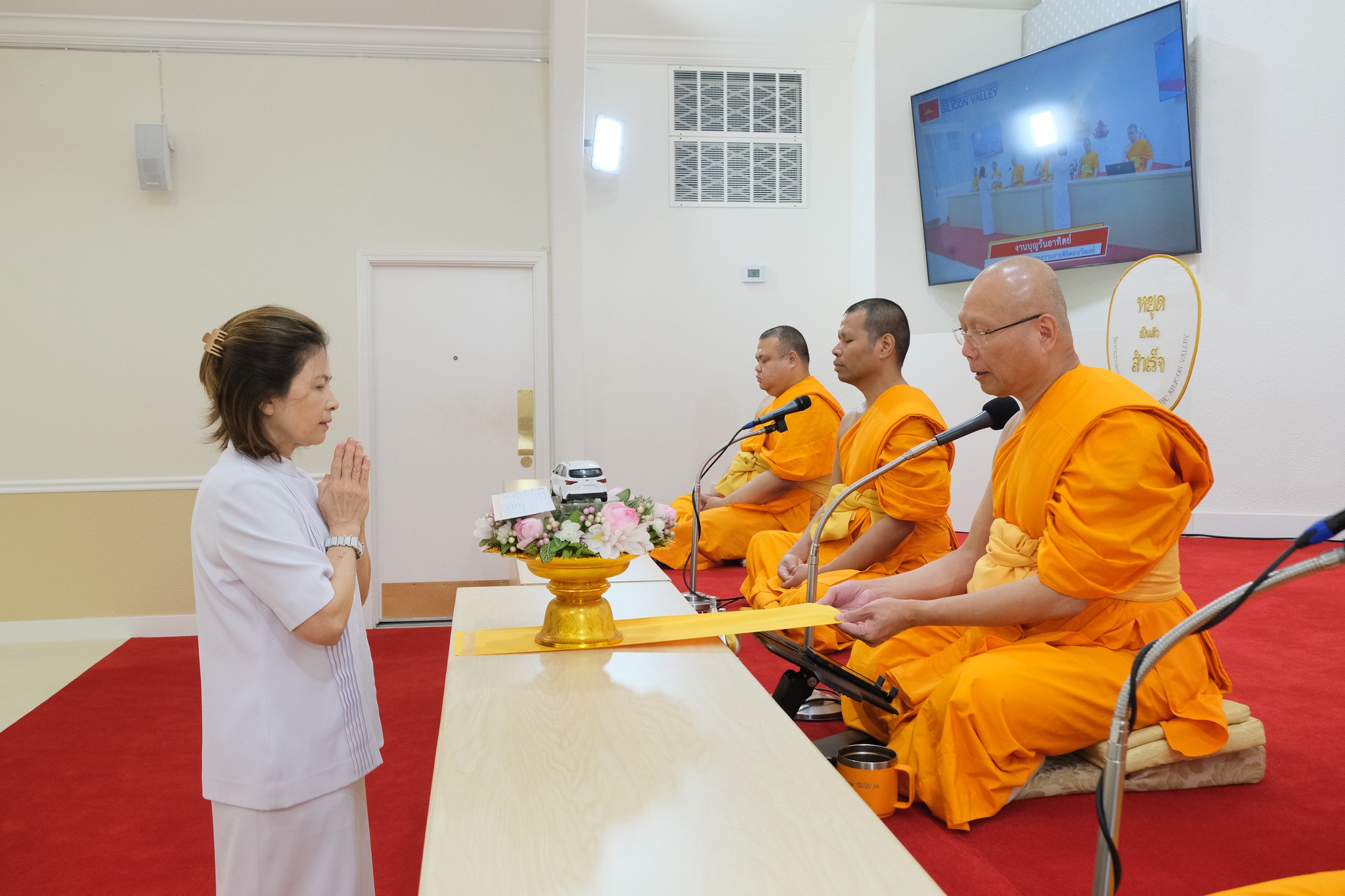 วัดพระธรรมกายซิลิคอนวัลเลย์ จัดกิจกรรมงานบุญวันอาทิตย์