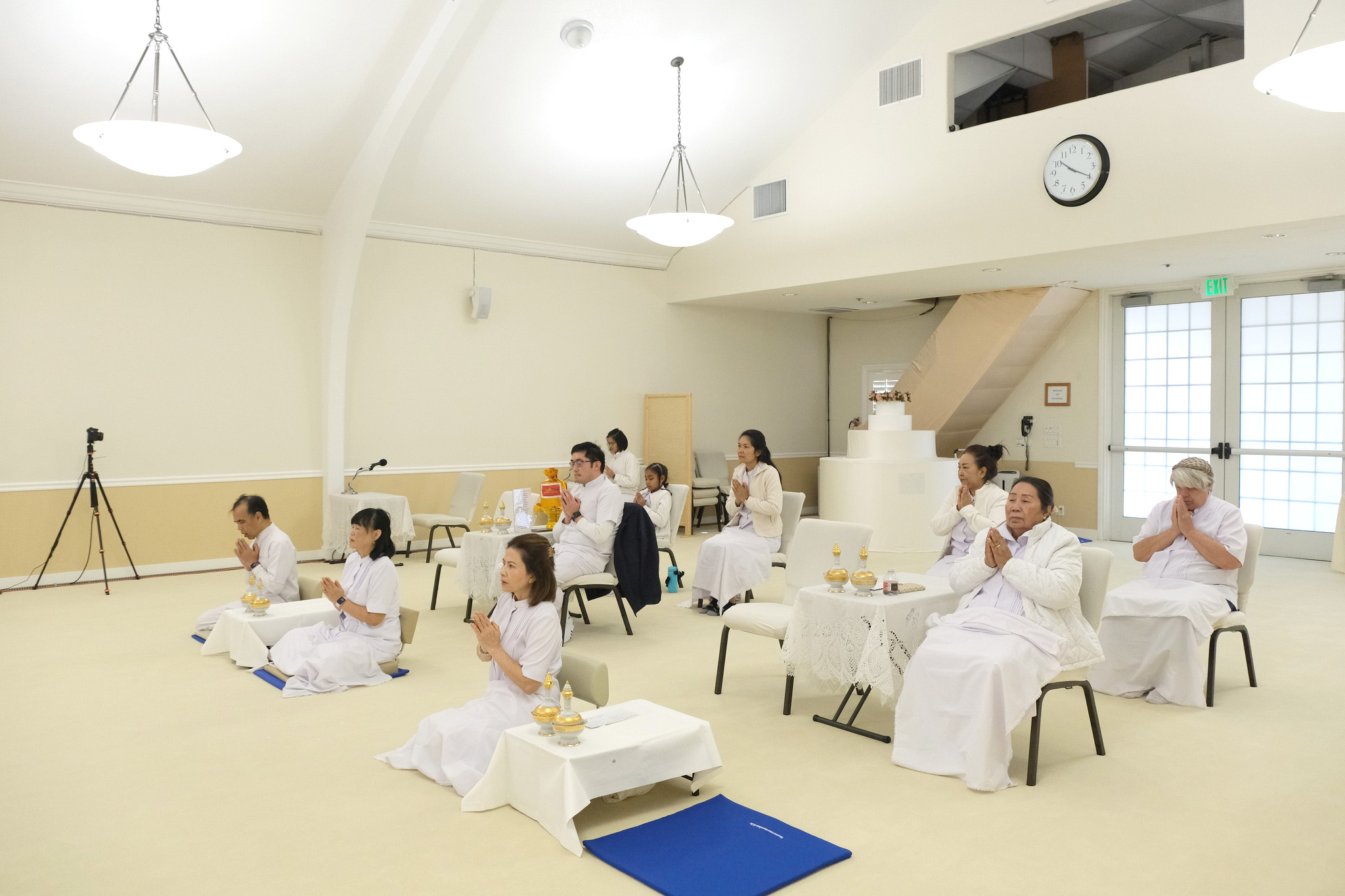 วัดพระธรรมกายซิลิคอนวัลเลย์ จัดกิจกรรมงานบุญวันอาทิตย์