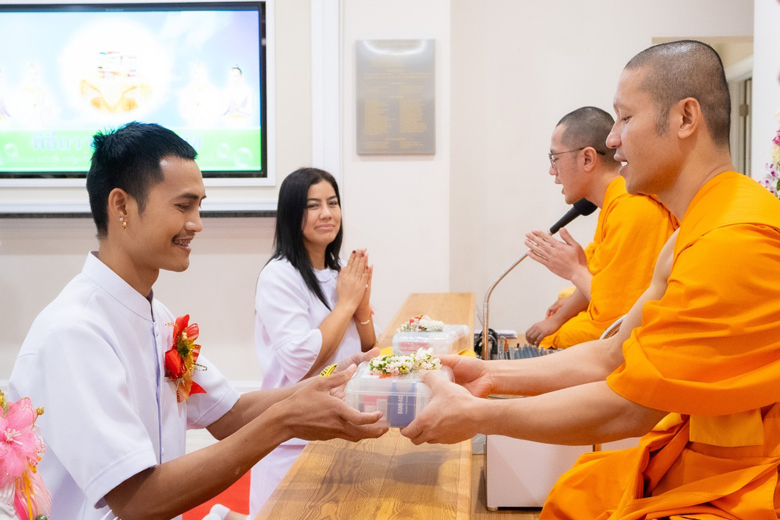 วัดพระธรรมกายปาล์มบีช จัดงานบุญวันอาทิตย์