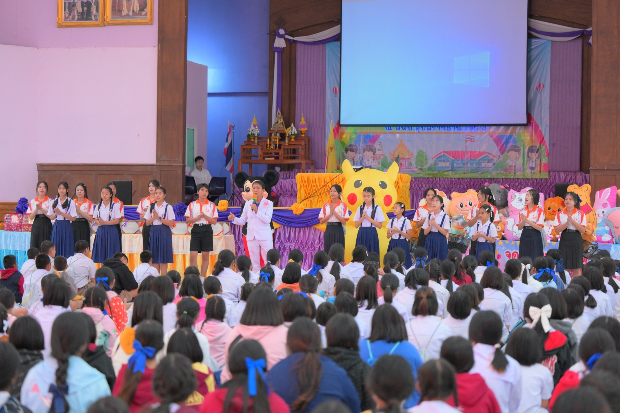 รวมพลังเด็กดี V-Star จังหวัดอุบลราชธานี ครั้งที่ 17