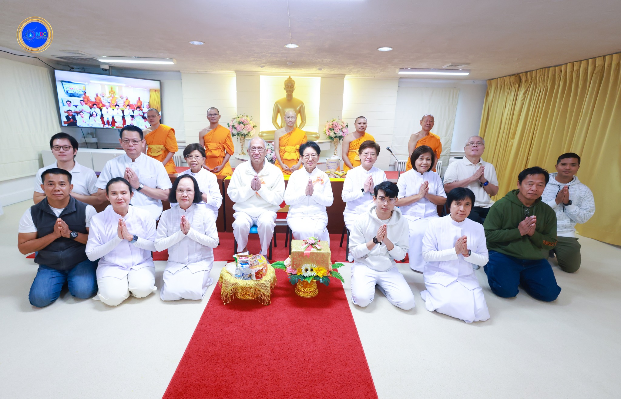 วัดพระธรรมกายดีซี จัดงานบุญวันอาทิตย์