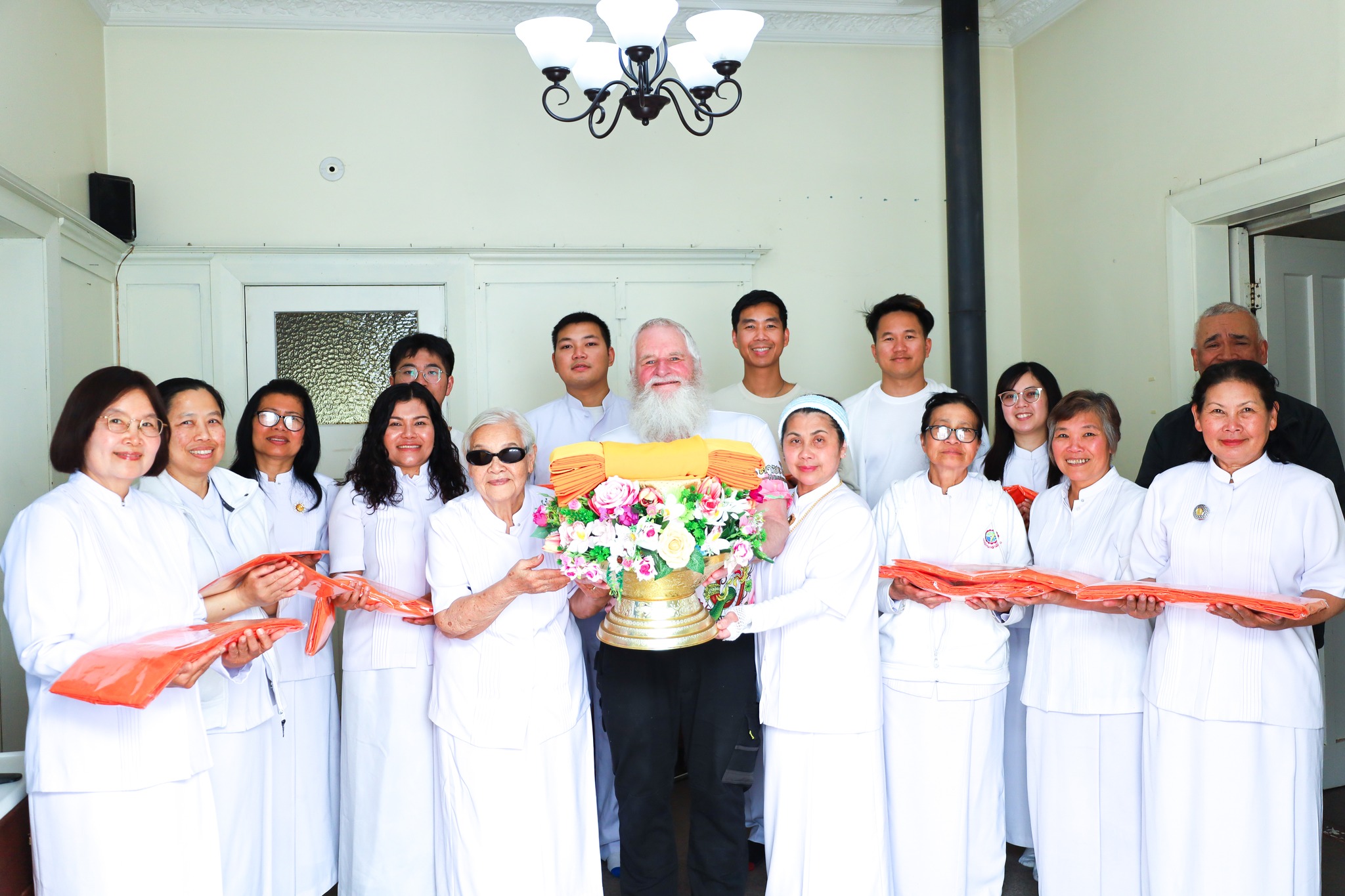 วัดพระธรรมกายดันนีดิน จัดงานบุญบูชาข้าวพระ