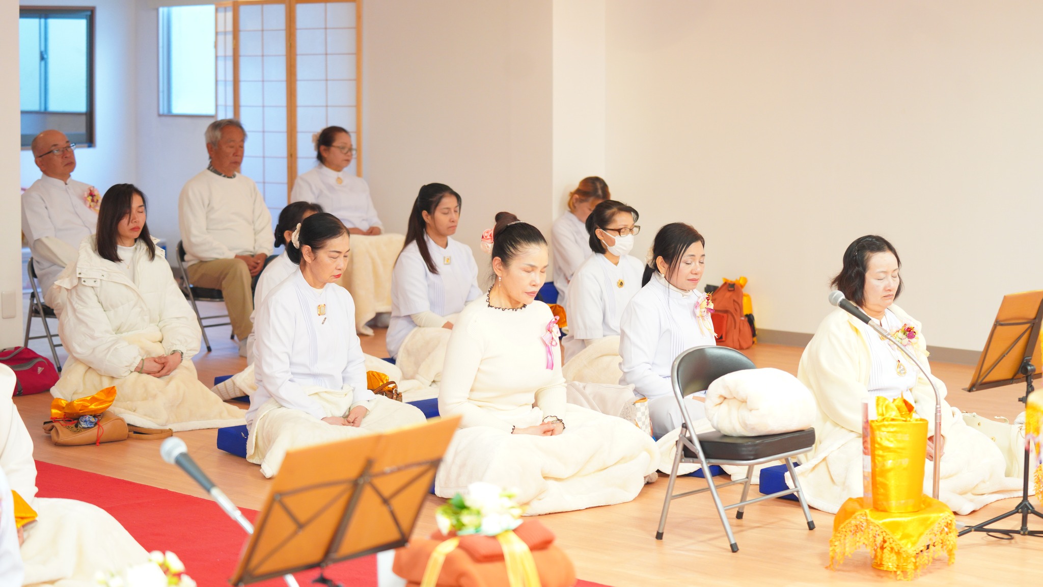 วัดพระธรรมกายโอซาก้า จัดงานบุญบูชาข้าวพระ