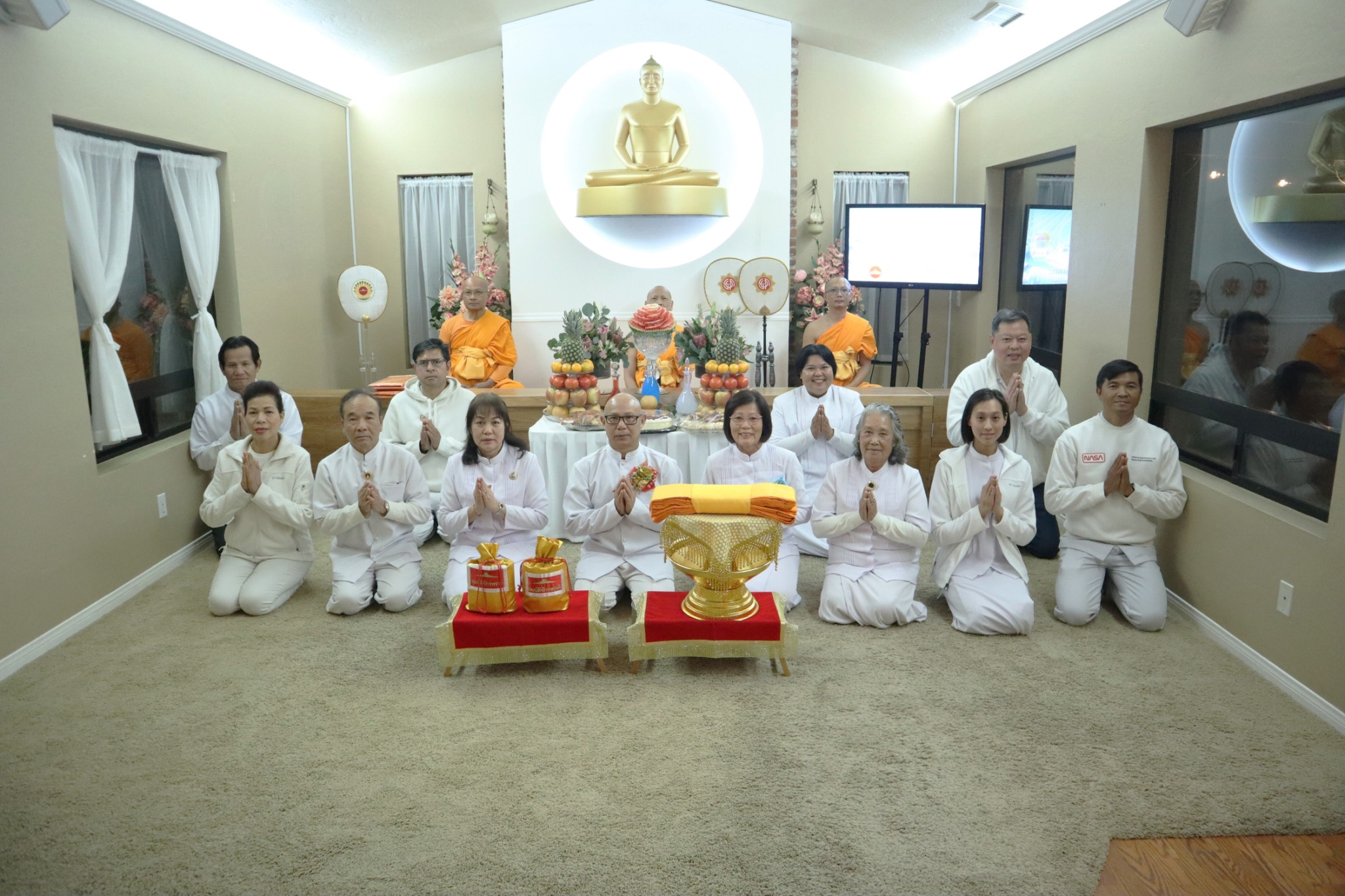 วัดภาวนาซานดิเอโก จัดงานบุญบูชาข้าวพระ