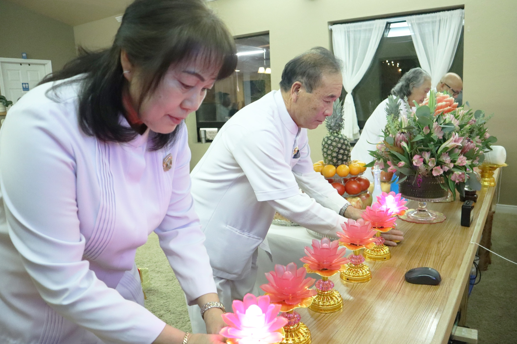 วัดภาวนาซานดิเอโก จัดงานบุญบูชาข้าวพระ