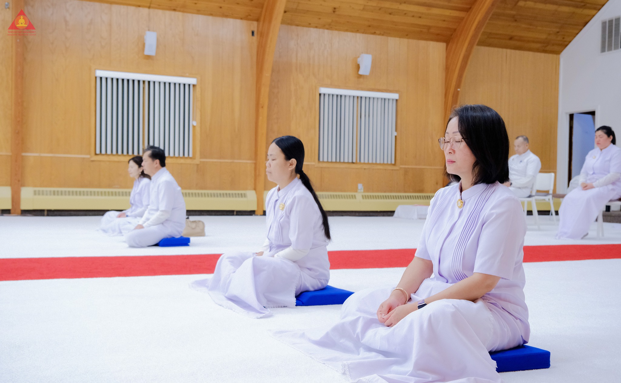 วัดพระธรรมกายมินเนโซตา จัดงานบุญบูชาข้าวพระ