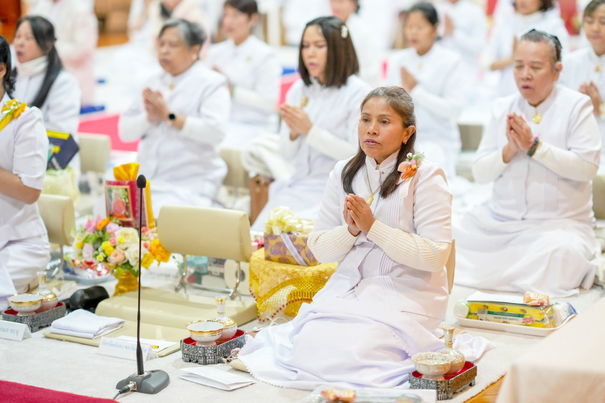 วัดพระธรรมกายลอนดอน จัดงานบุญบูชาข้าวพระ
