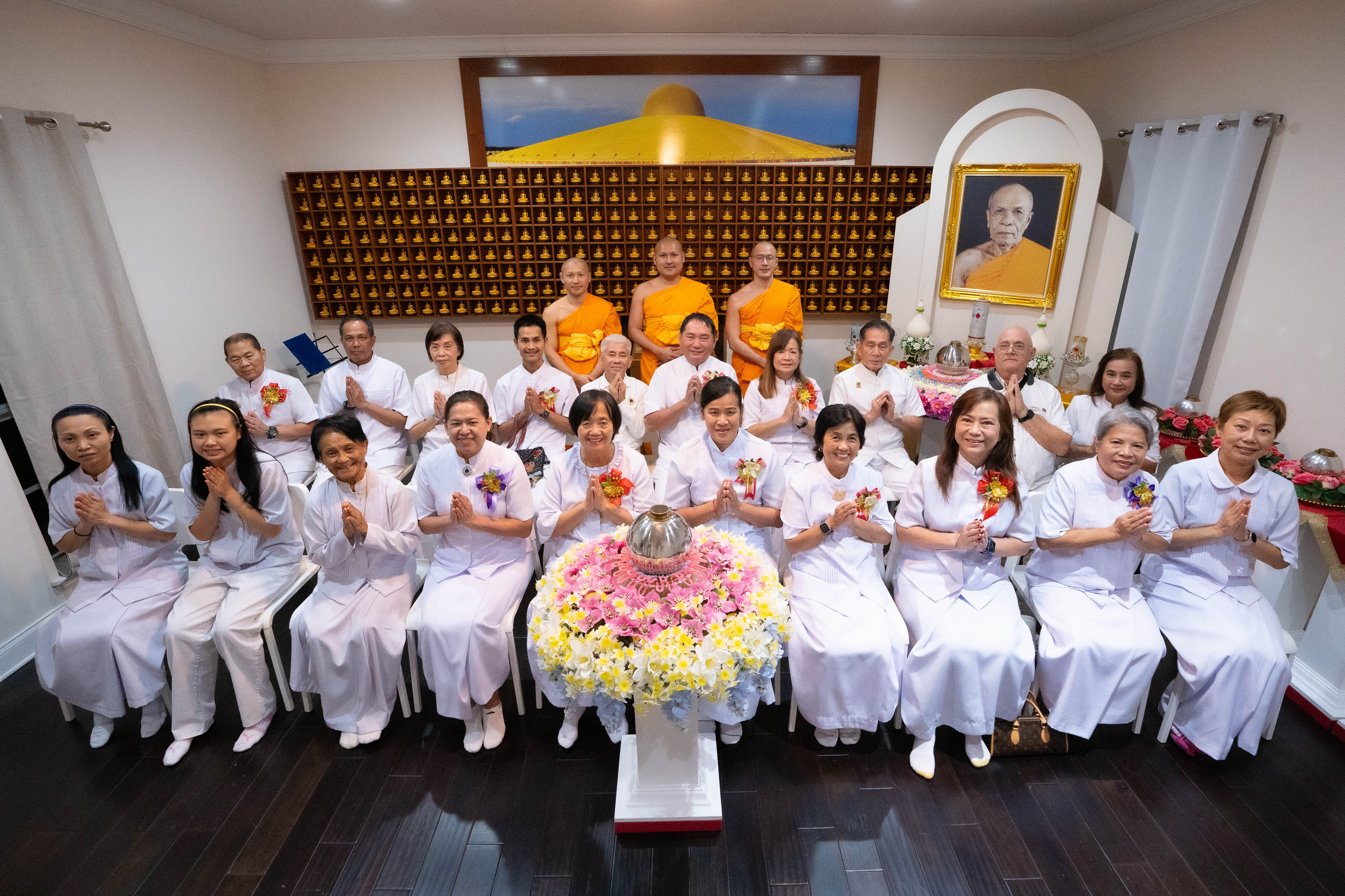 วัดพระธรรมกายปาล์มบีช จัดงานบุญบูชาข้าวพระ