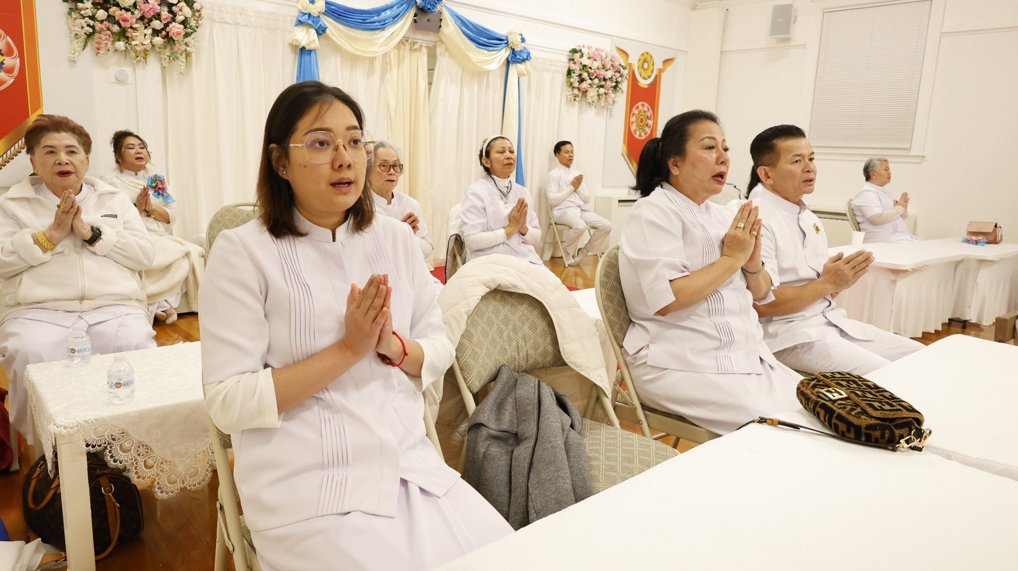 วัดพระธรรมกายบอสตัน จัดงานบุญบูชาข้าวพระ
