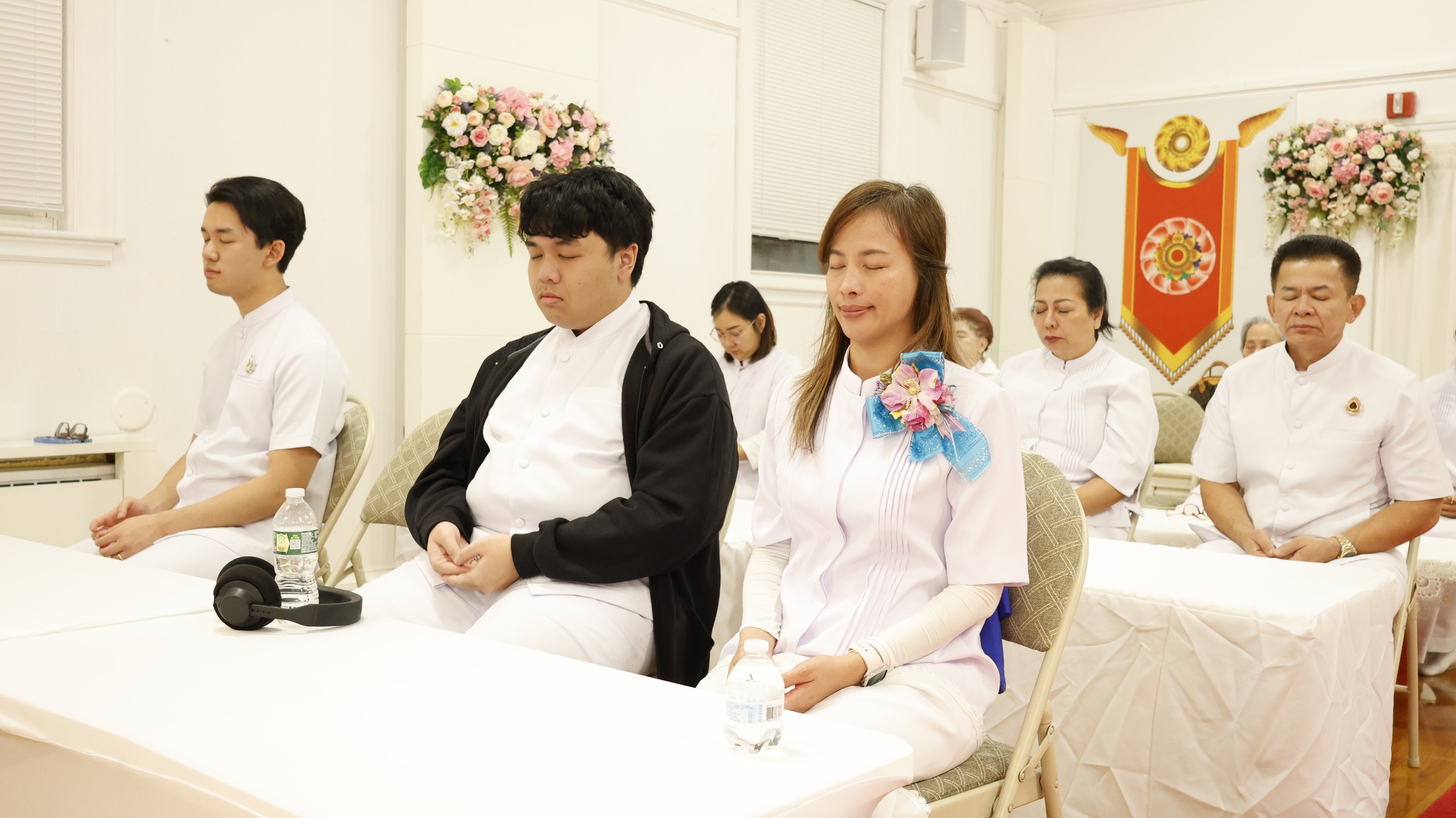 วัดพระธรรมกายบอสตัน จัดงานบุญบูชาข้าวพระ