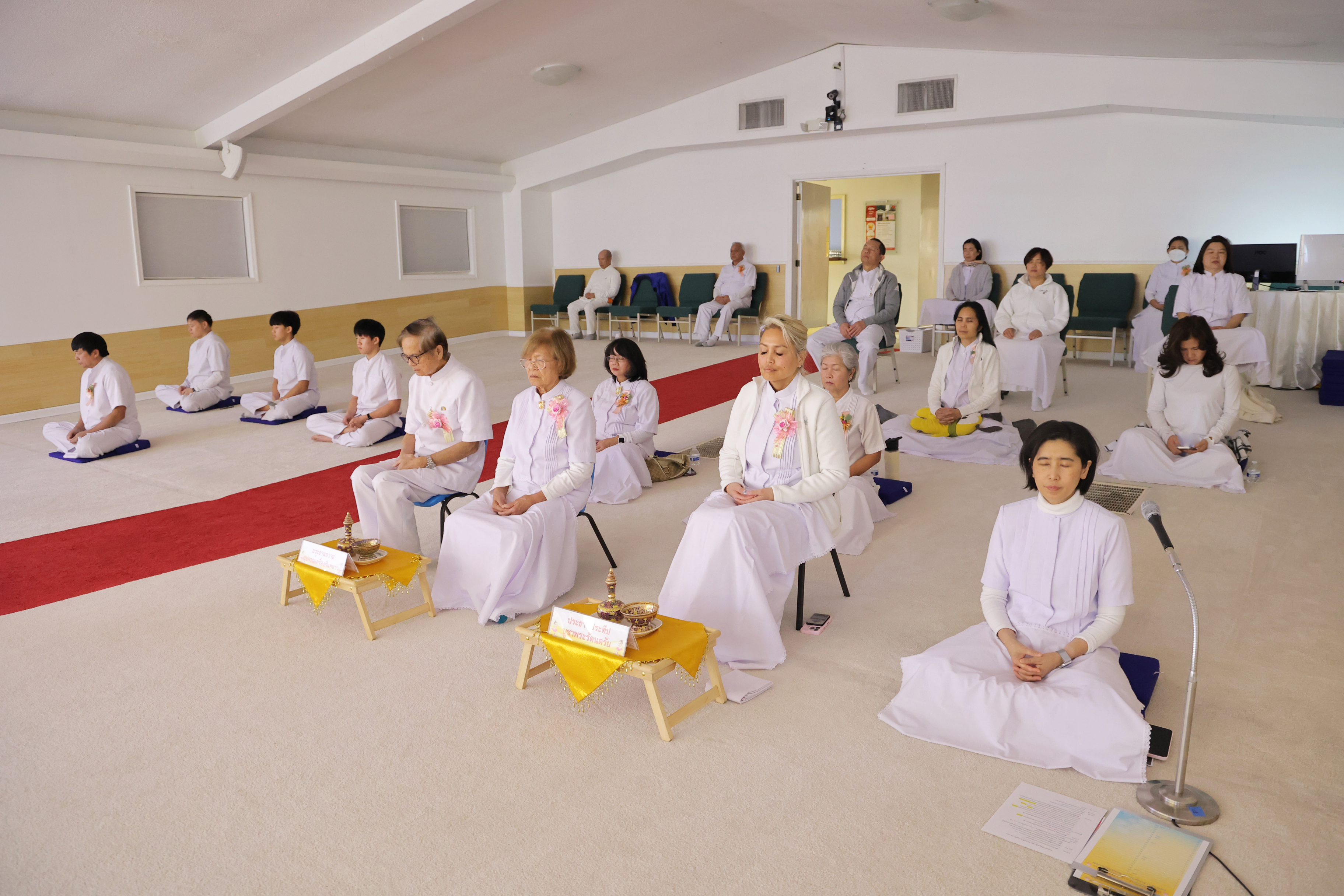 วัดพระธรรมกายจอร์เจีย จัดงานบุญบูชาข้าวพระ