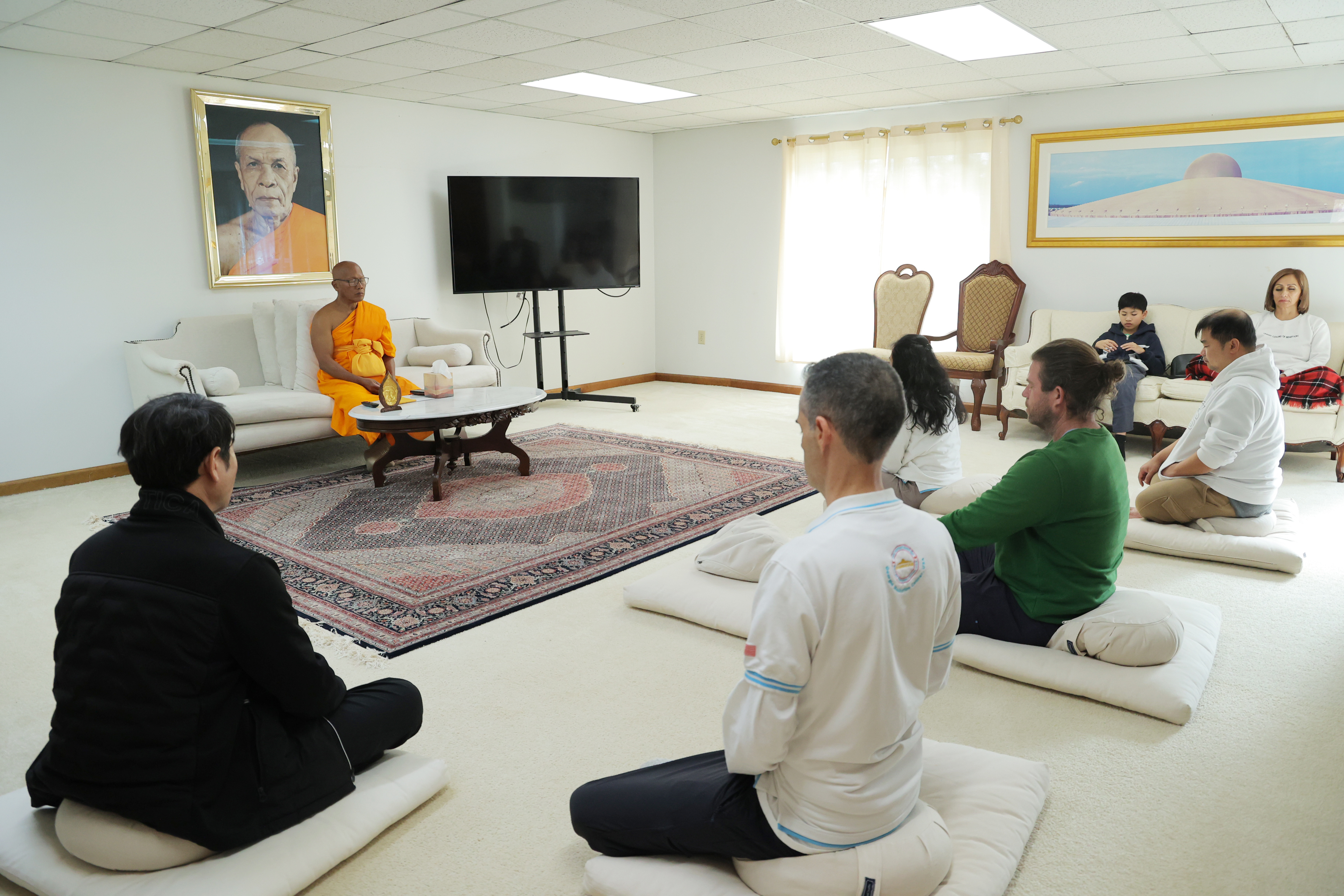 วัดพระธรรมกายจอร์เจีย จัดพิธีอุทิศส่วนกุศล