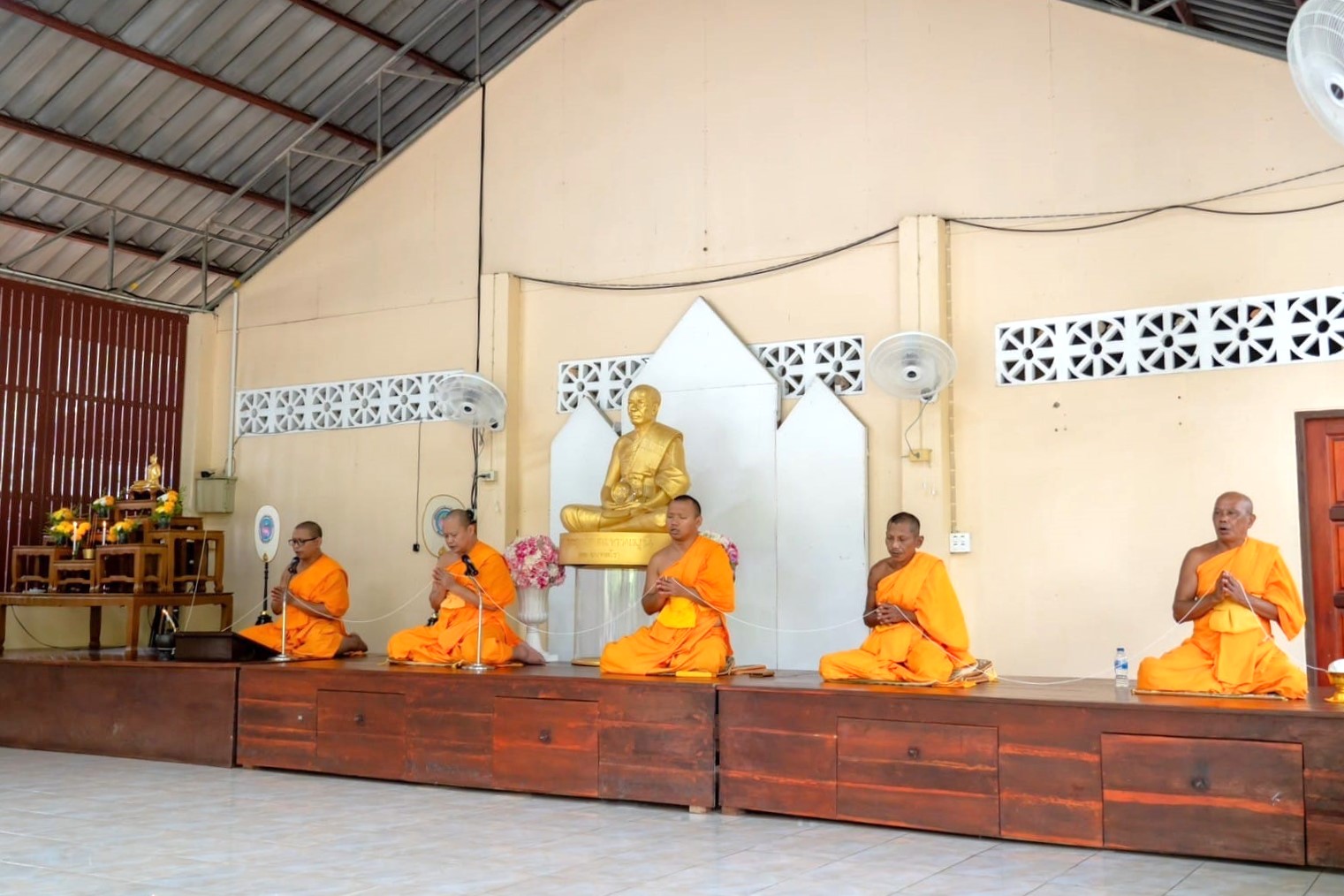 ที่พักสงฆ์บ้านร่มเย็น จัดพิธีบุพเปตพลี