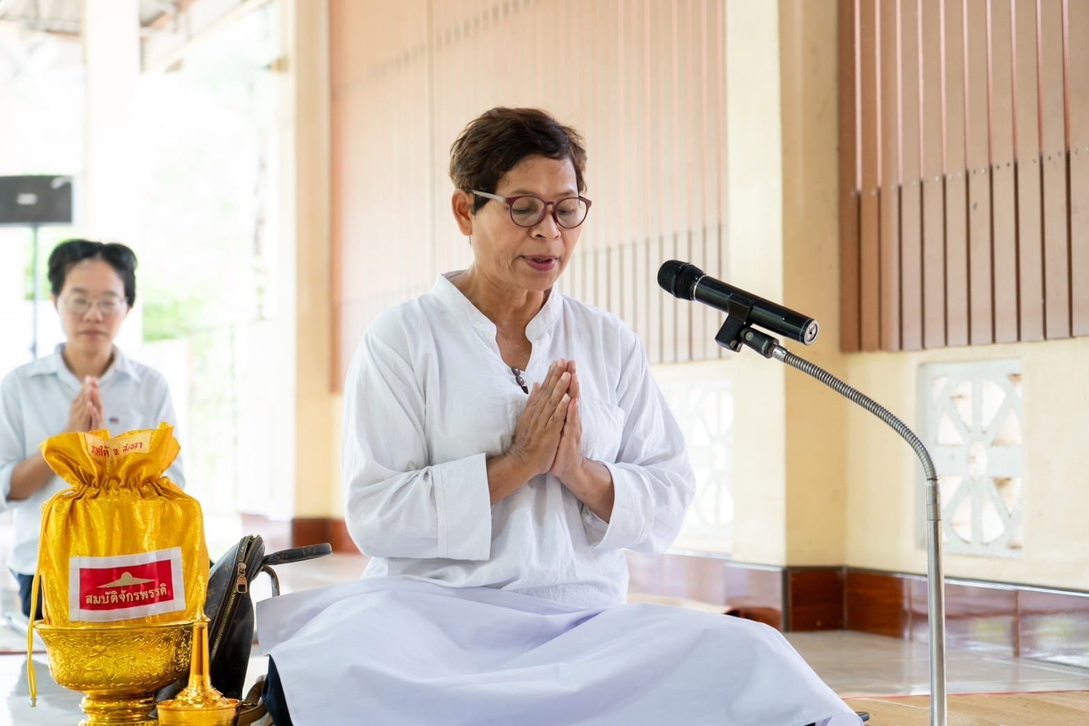 ที่พักสงฆ์บ้านร่มเย็น จัดพิธีบุพเปตพลี
