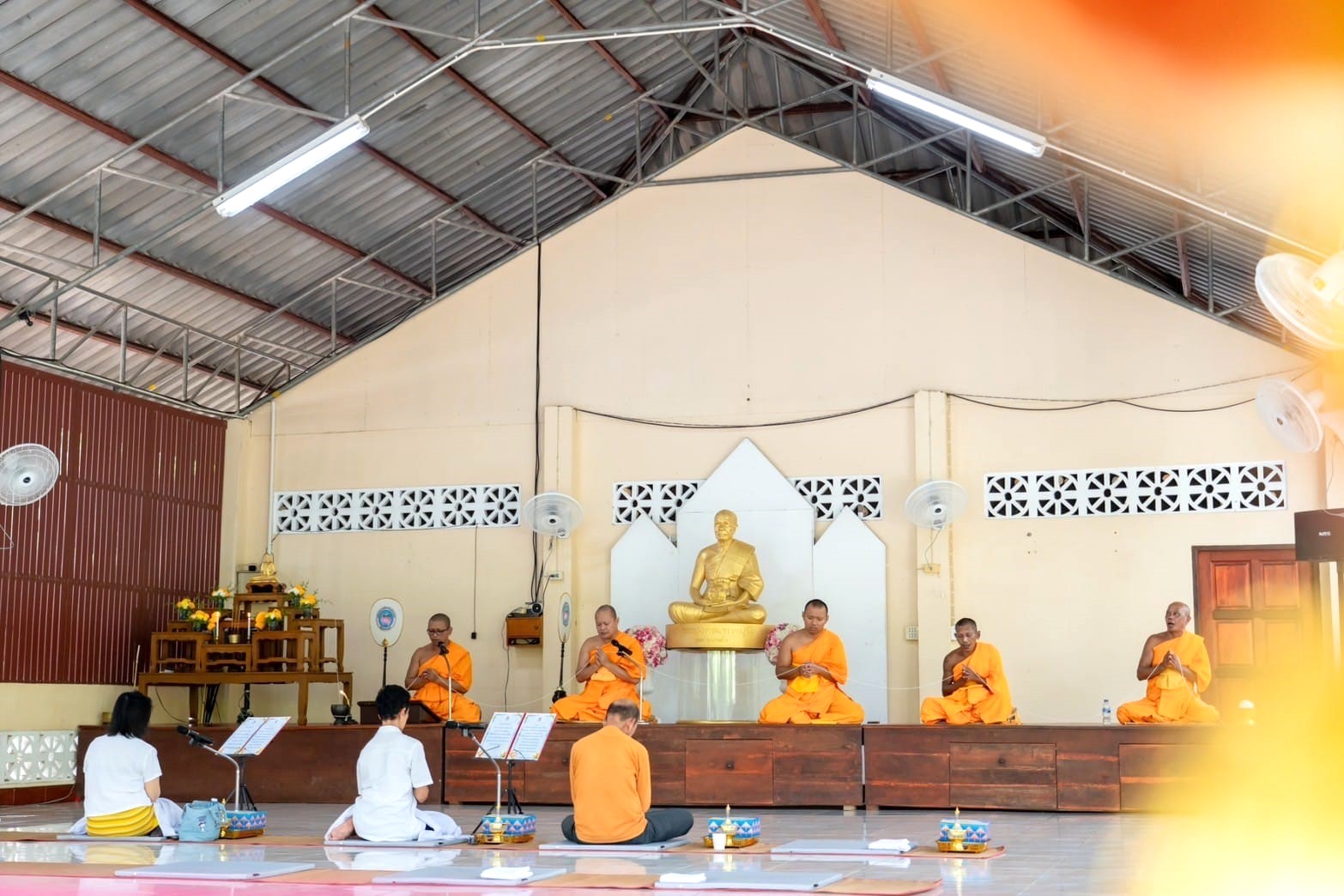 ที่พักสงฆ์บ้านร่มเย็น จัดพิธีบุพเปตพลี