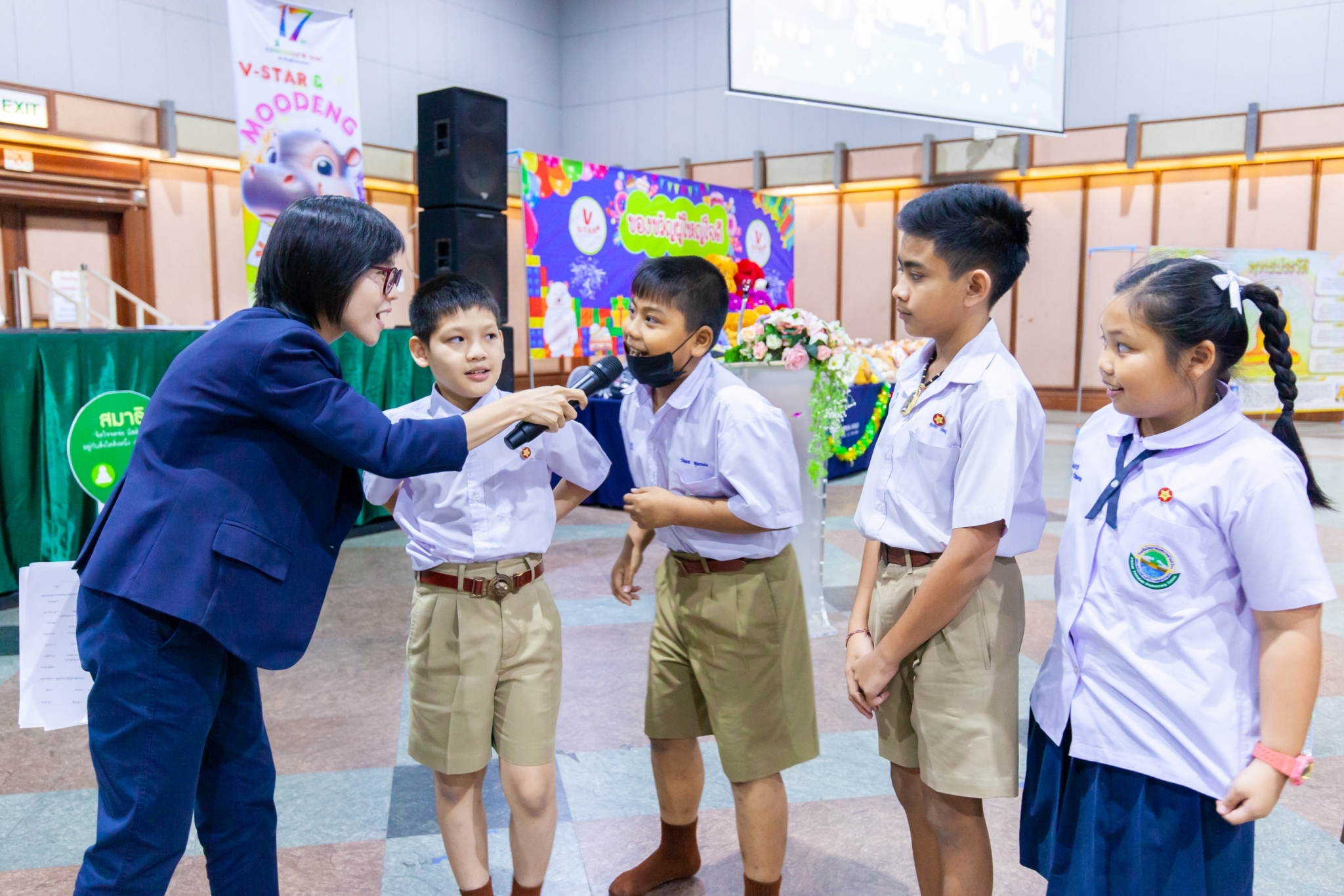 รวมพลังเด็กดี V-Star จังหวัดสมุทรปราการ ครั้งที่ 17 