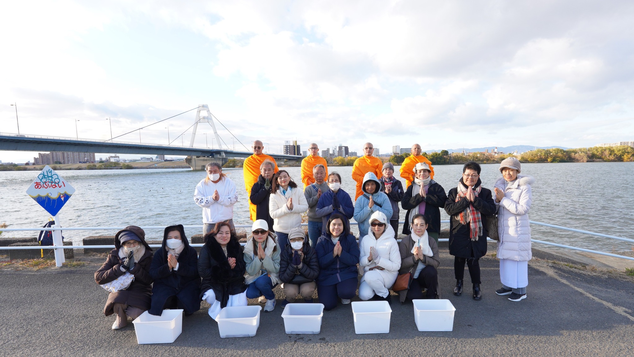 วัดพระธรรมกายโอซาก้า จัดพิธีบุพเปตพลี