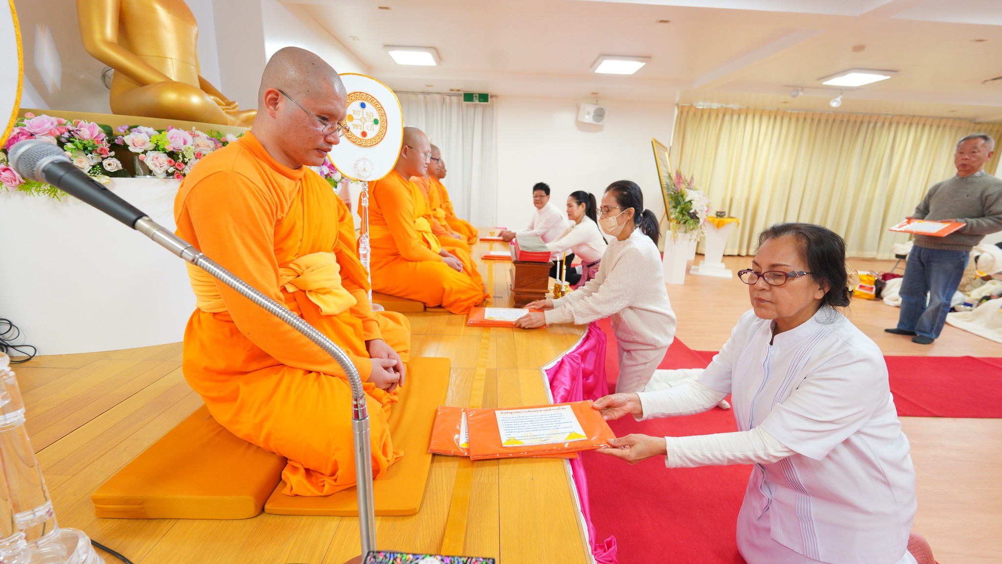 วัดพระธรรมกายโอซาก้า จัดพิธีบุพเปตพลี