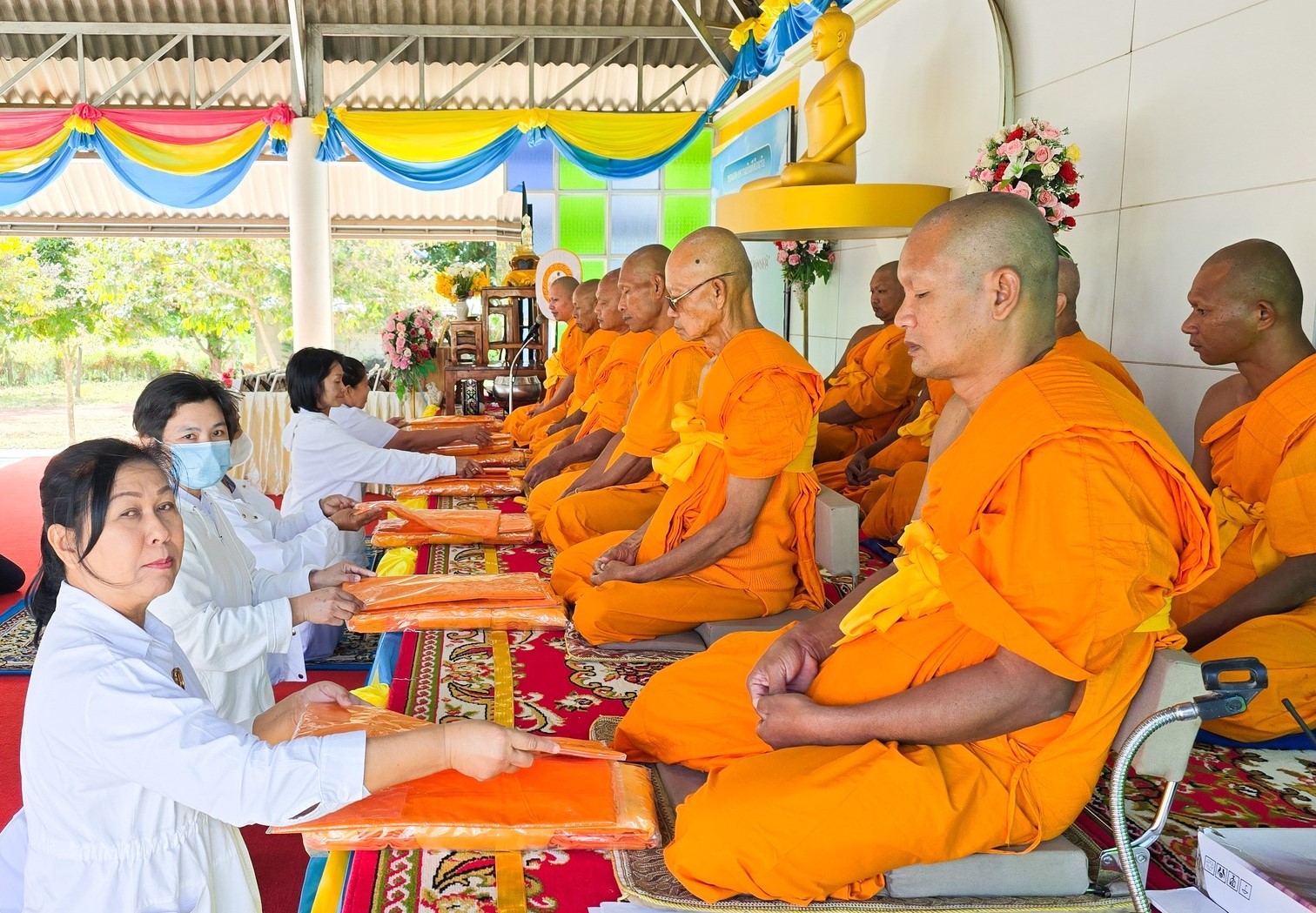 ธุดงคสถานอุดรธานี จัดพิธีบุพเปตพลี ครั้งที่ 54