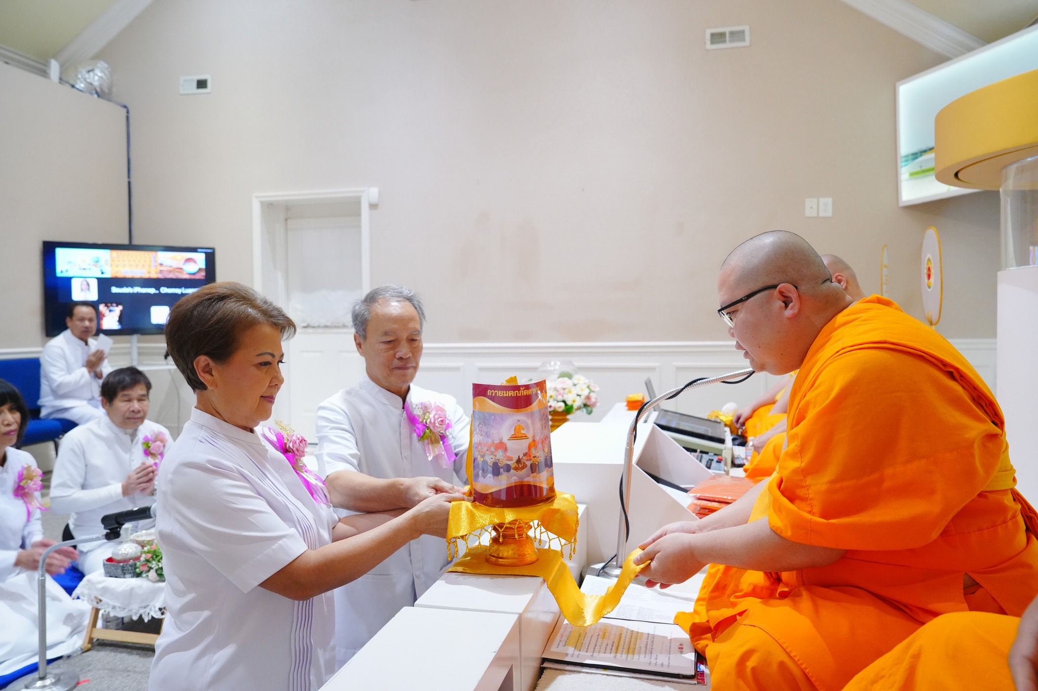 วัดพระธรรมกายเทนเนสซี จัดงานบุญวันอาทิตย์