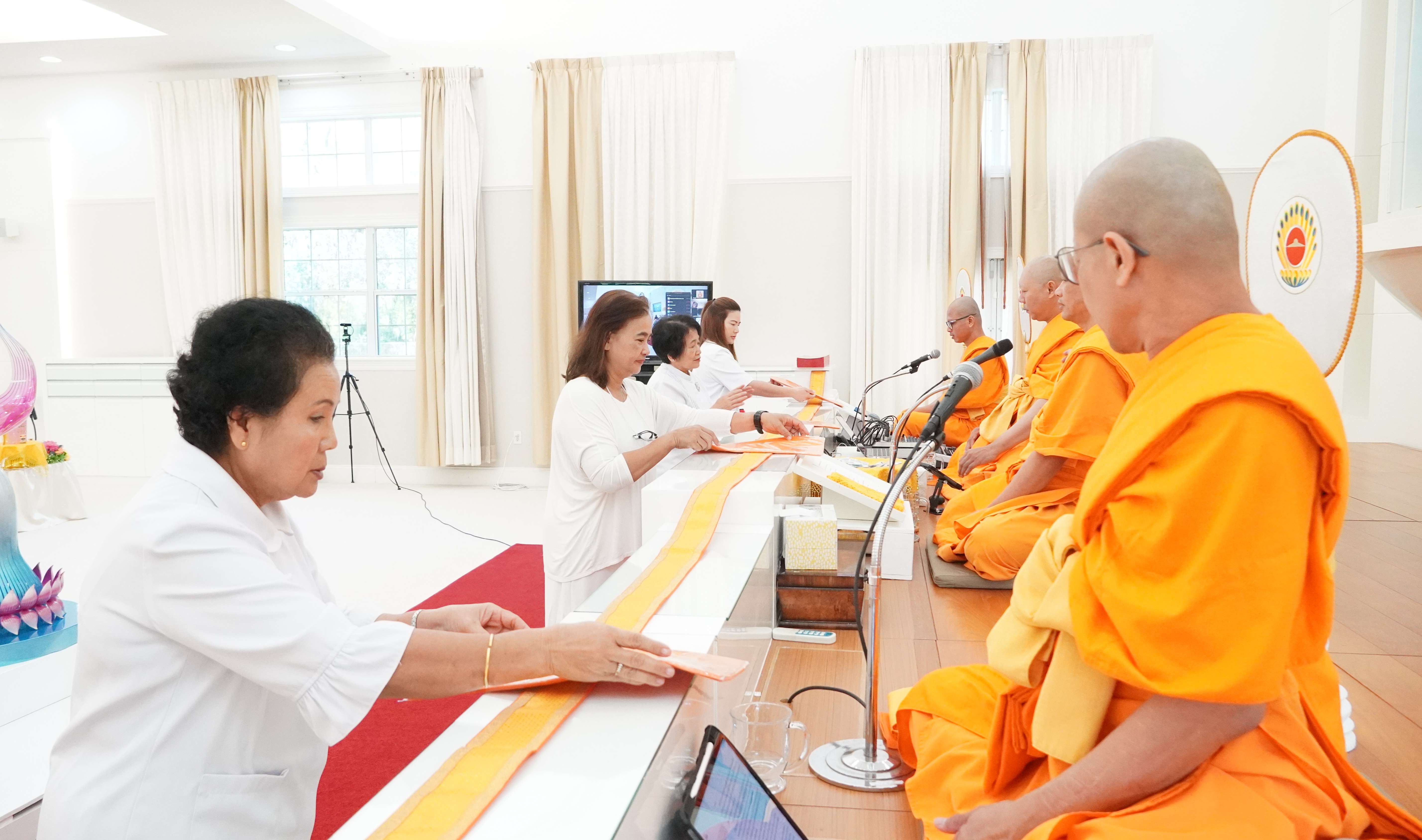 วัดพระธรรมกายฟลอริดา จัดพิธีบุพเปตพลี