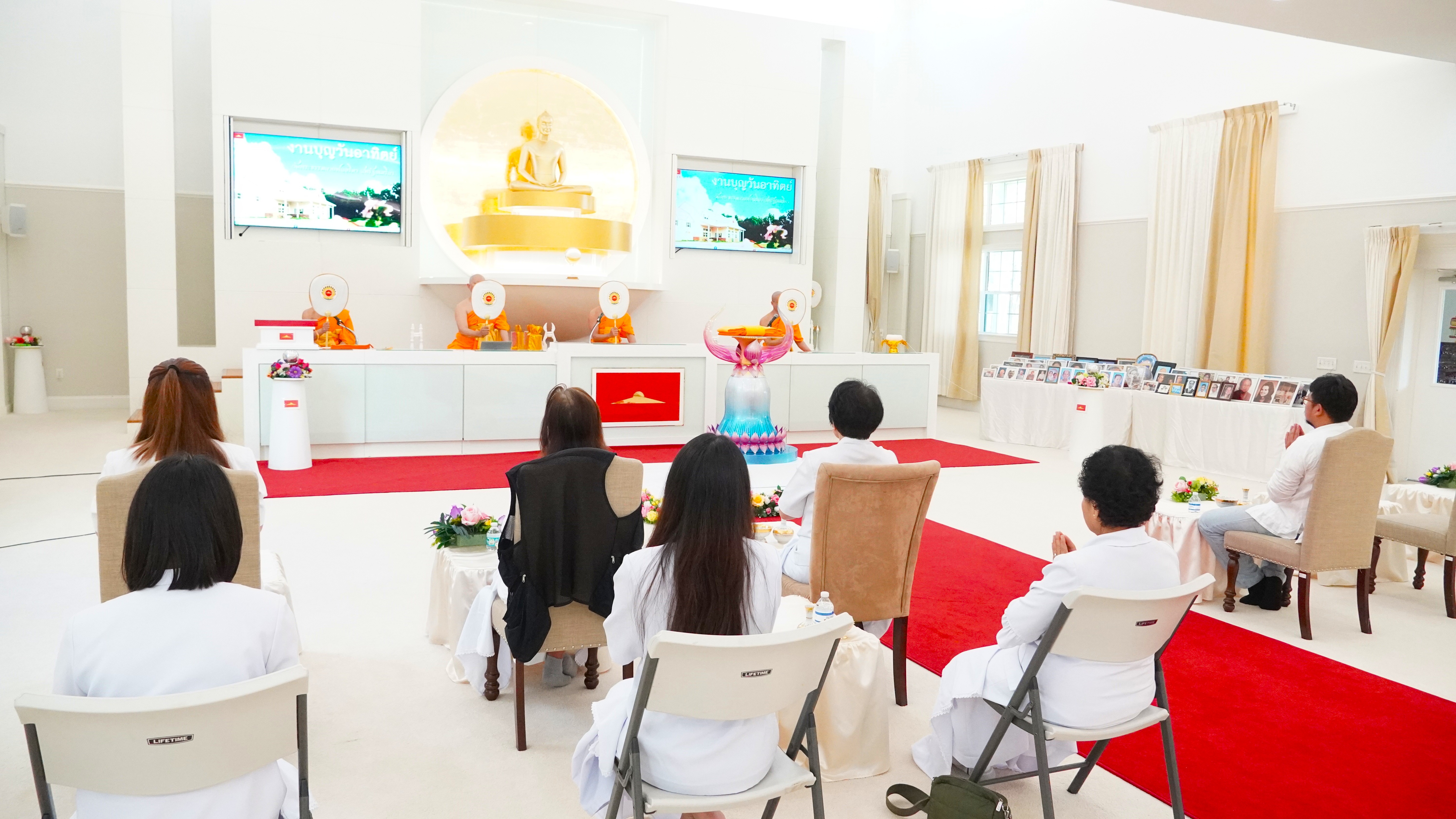 วัดพระธรรมกายฟลอริดา จัดพิธีบุพเปตพลี