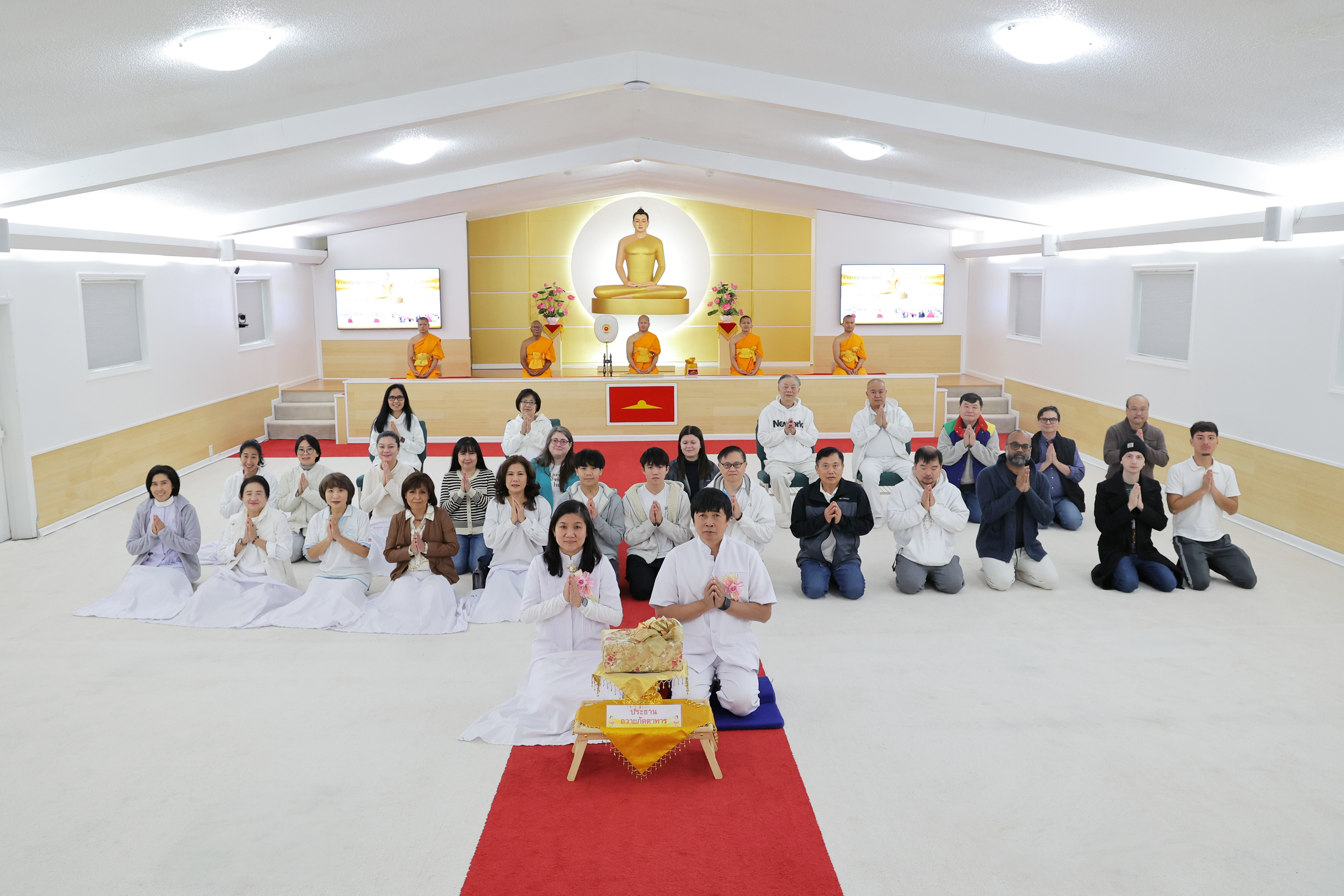 วัดพระธรรมกายจอร์เจีย จัดงานบุญวันอาทิตย์