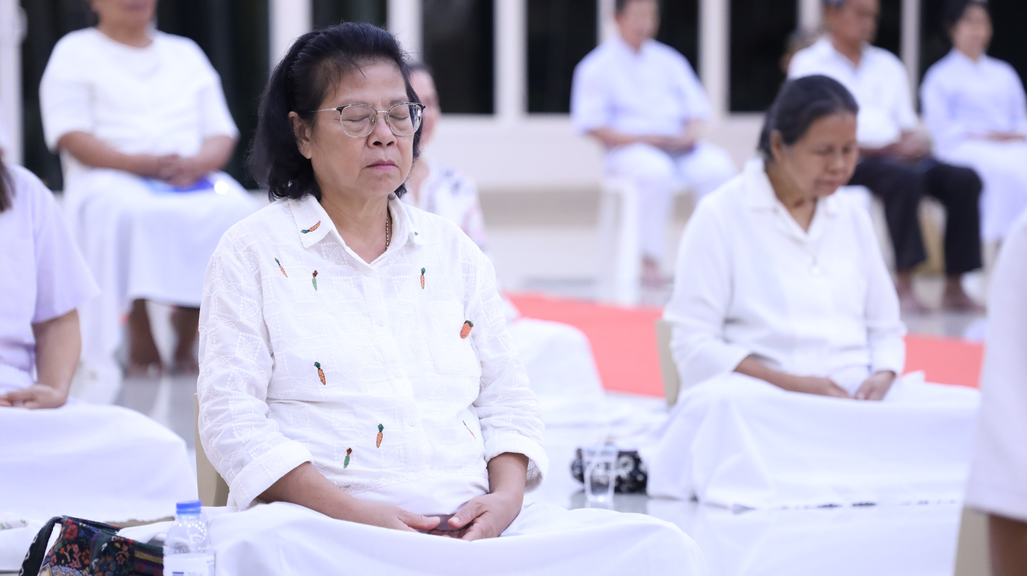 ศูนย์ปฏิบัติธรรมฉะเชิงเทรา (บุปผา สวัสดี) จัดโครงการปฏิบัติธรรมสุดสัปดาห์