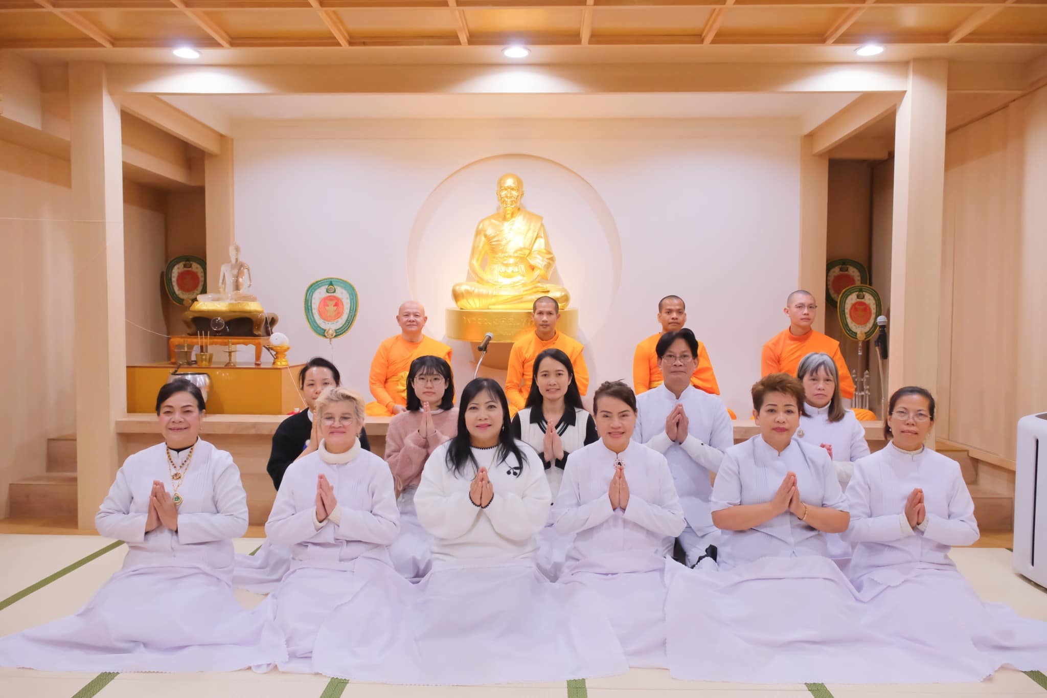 วัดพระธรรมกายคานากาว่า จัดพิธีบุพเปตพลี