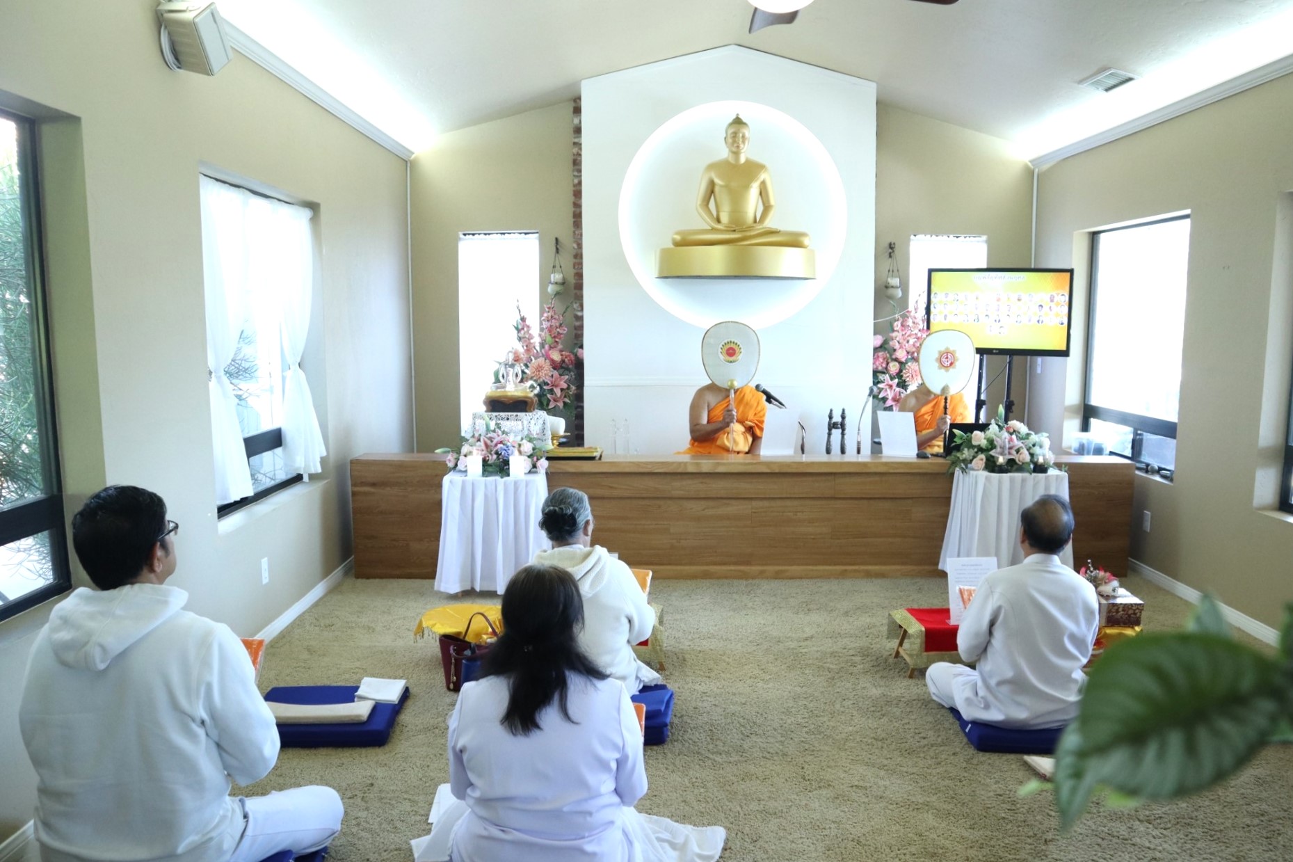 วัดภาวนาซานดิเอโก จัดพิธีอุทิศส่วนกุศล