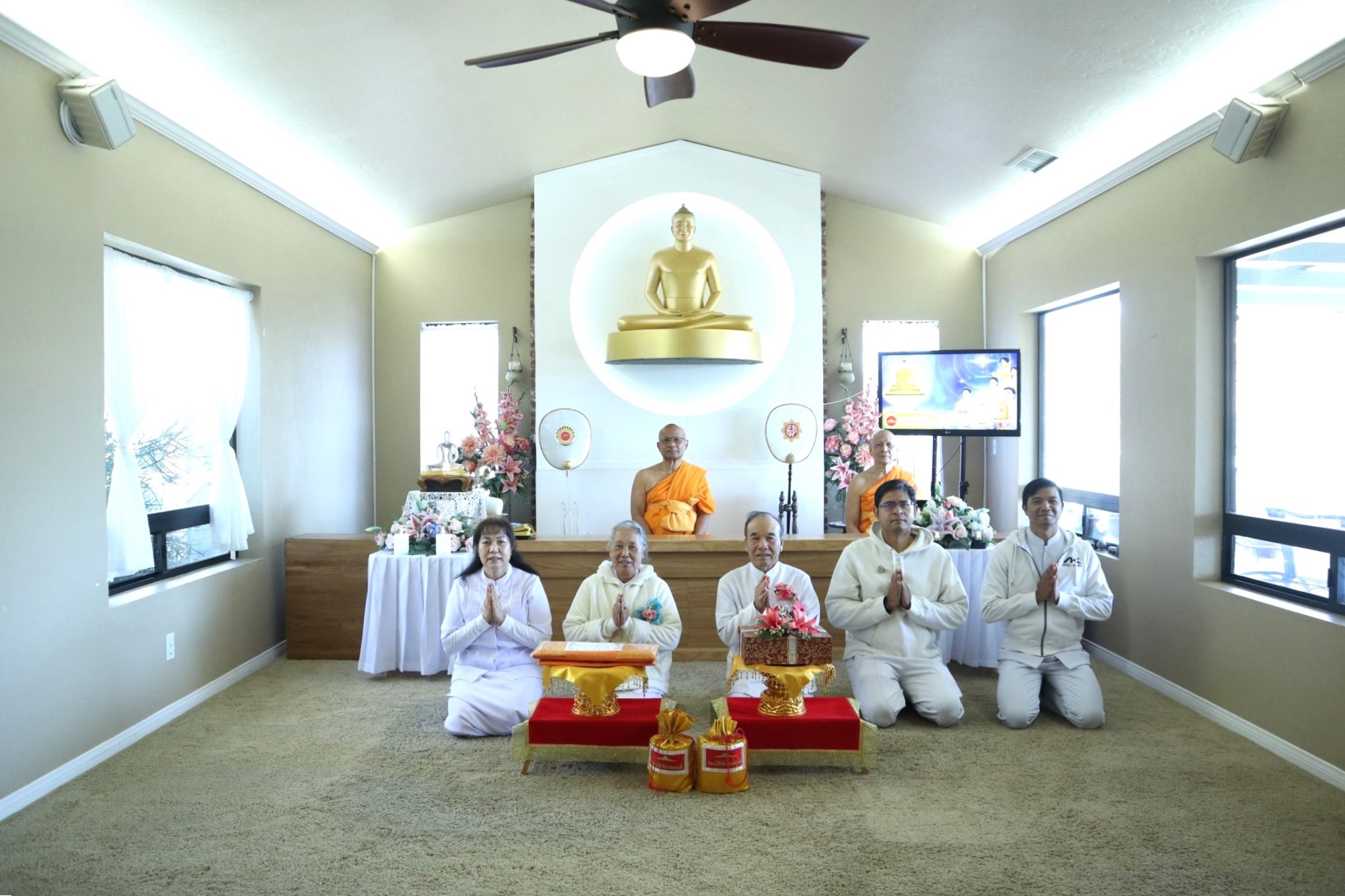 วัดภาวนาซานดิเอโก จัดพิธีอุทิศส่วนกุศล