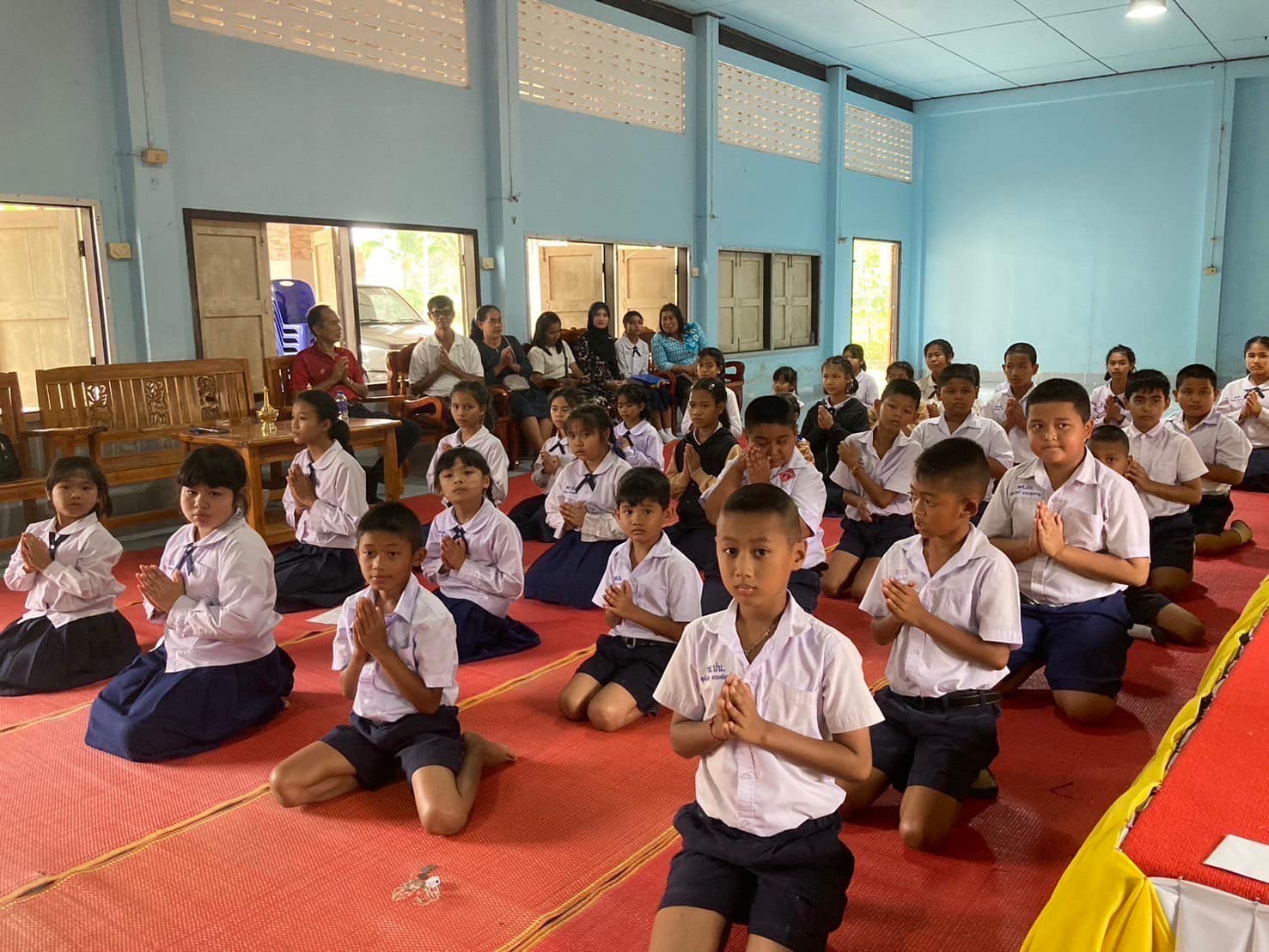 ชมรมพุทธรักษา จังหวัดปัตตานี จัดกิจกรรมหล่อหลอมนักเรียนเยาวชนต้นกล้าสันติภาพ