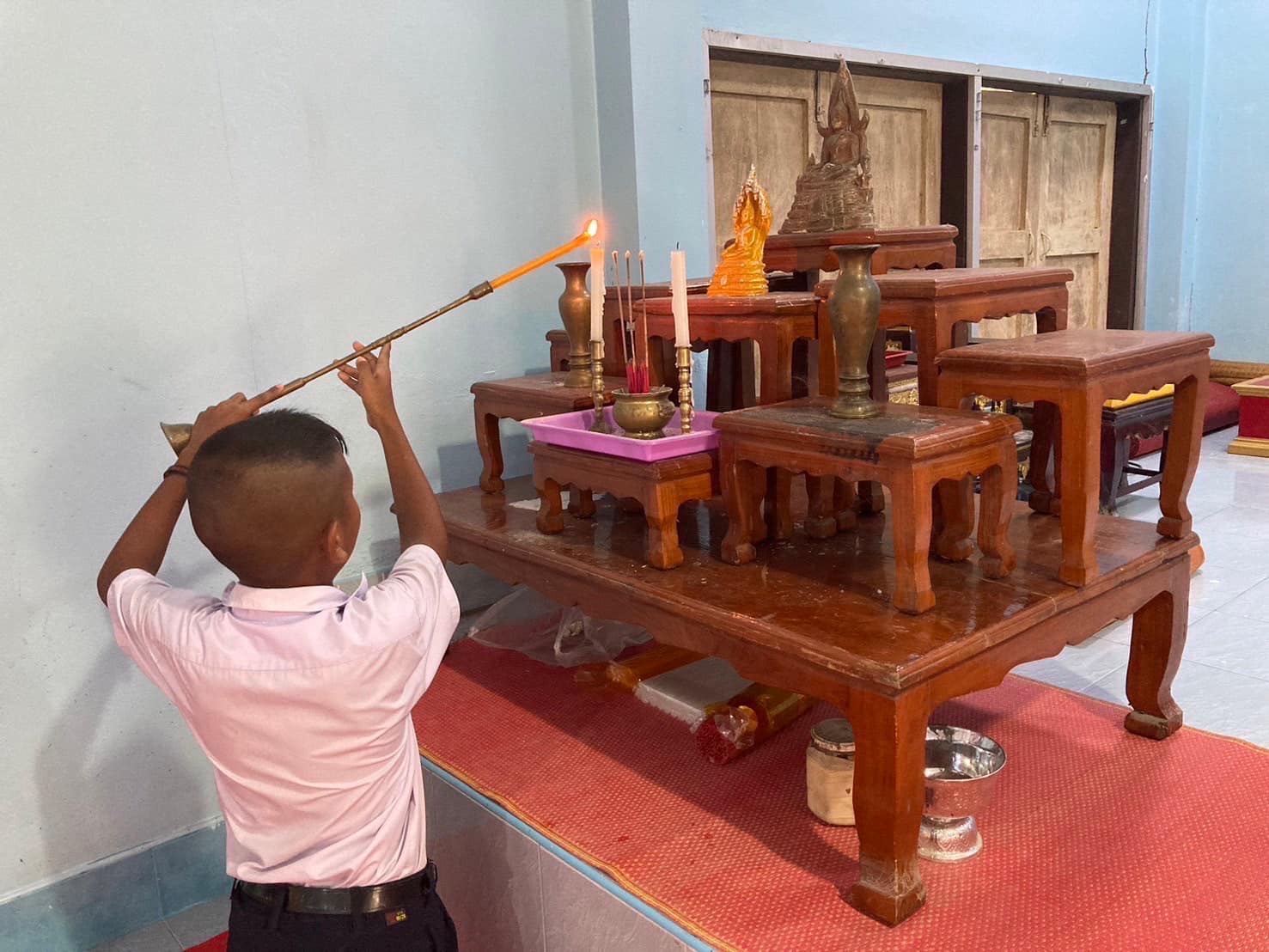 ชมรมพุทธรักษา จังหวัดปัตตานี จัดกิจกรรมหล่อหลอมนักเรียนเยาวชนต้นกล้าสันติภาพ