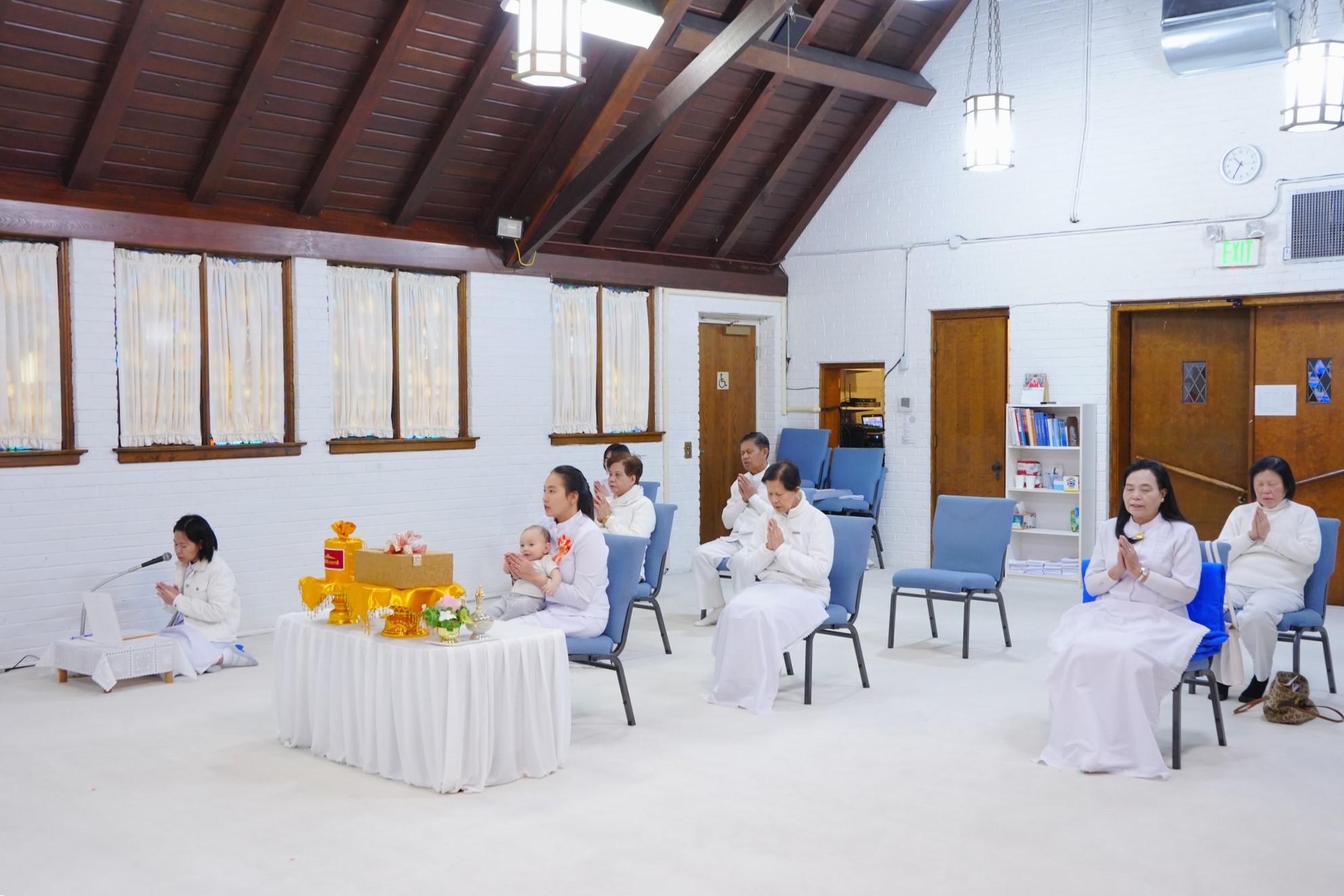 วัดพระธรรมกายชิคาโก จัดพิธีบุพเปตพลี