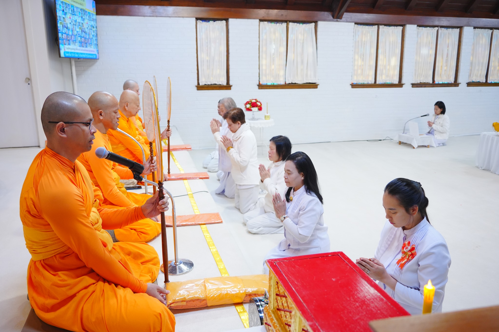 วัดพระธรรมกายชิคาโก จัดพิธีบุพเปตพลี