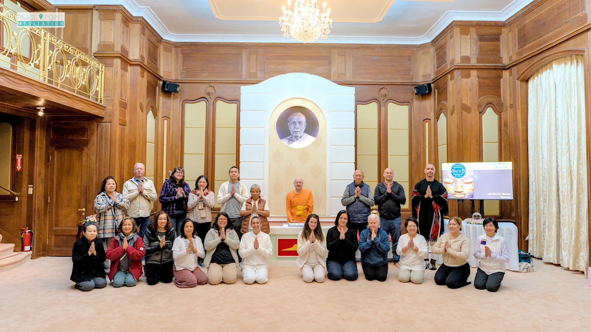 วัดพระธรรมกายแคลิฟอร์เนีย จัดกิจกรรมฝึกนั่งสมาธิให้กับชาวท้องถิ่น