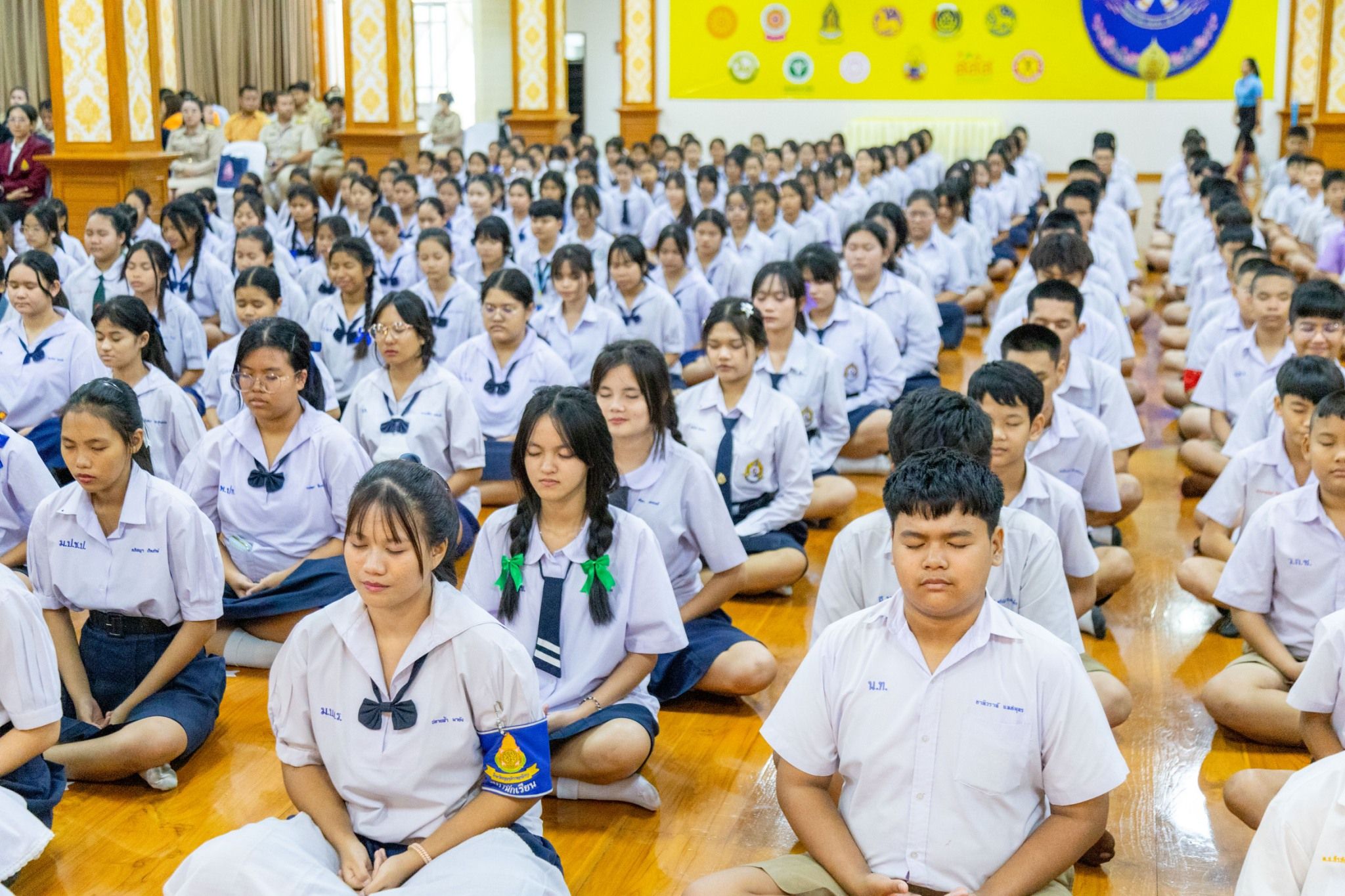 วันรวมพลังเด็กดี V-Star ผู้นำฟื้นฟูศีลธรรมโลก