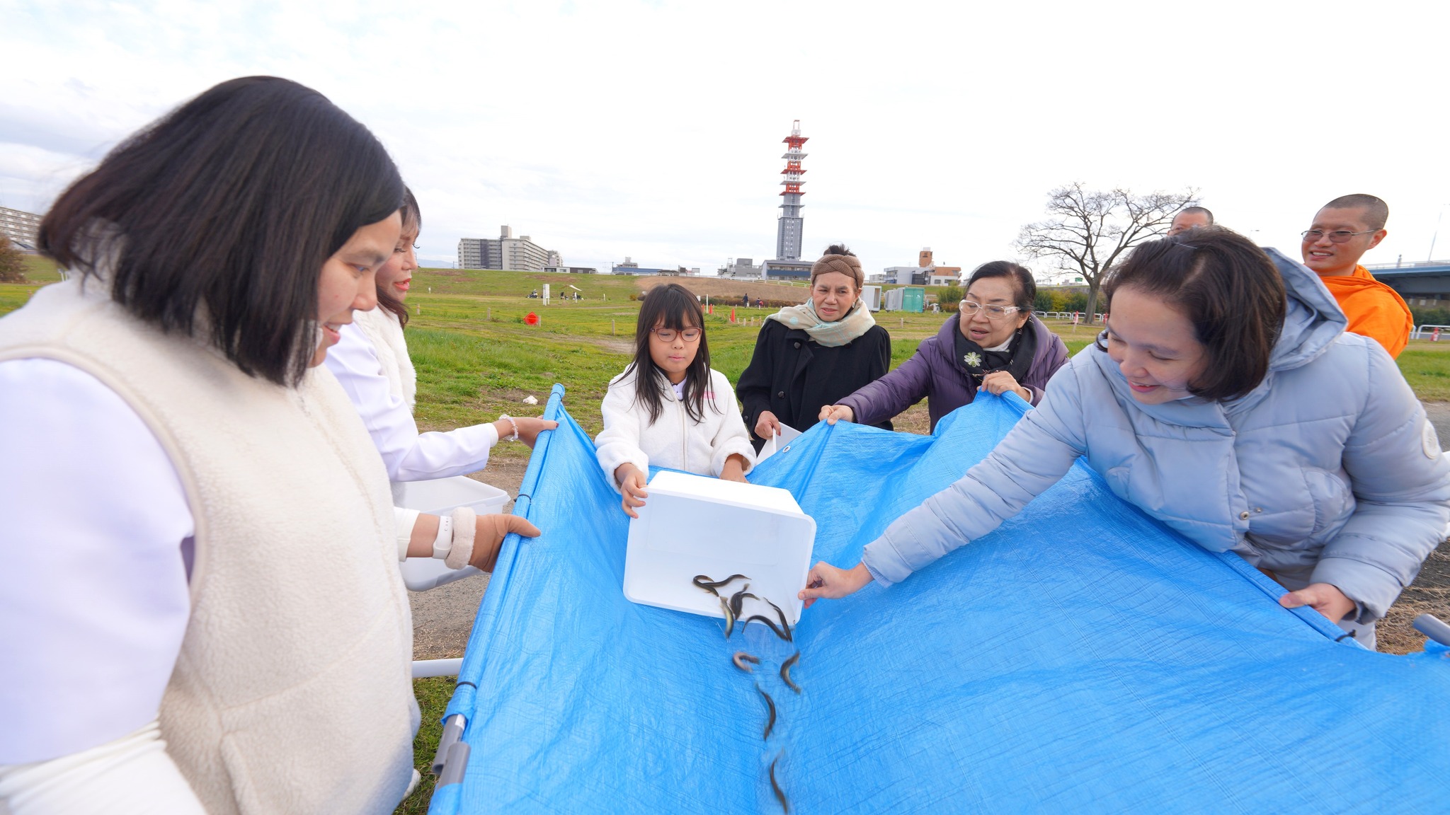 วัดพระธรรมกายโอซาก้า จัดพิธีมุทิตาอายุวัฒนมงคล 84 ปี หลวงพ่อทัตตชีโว