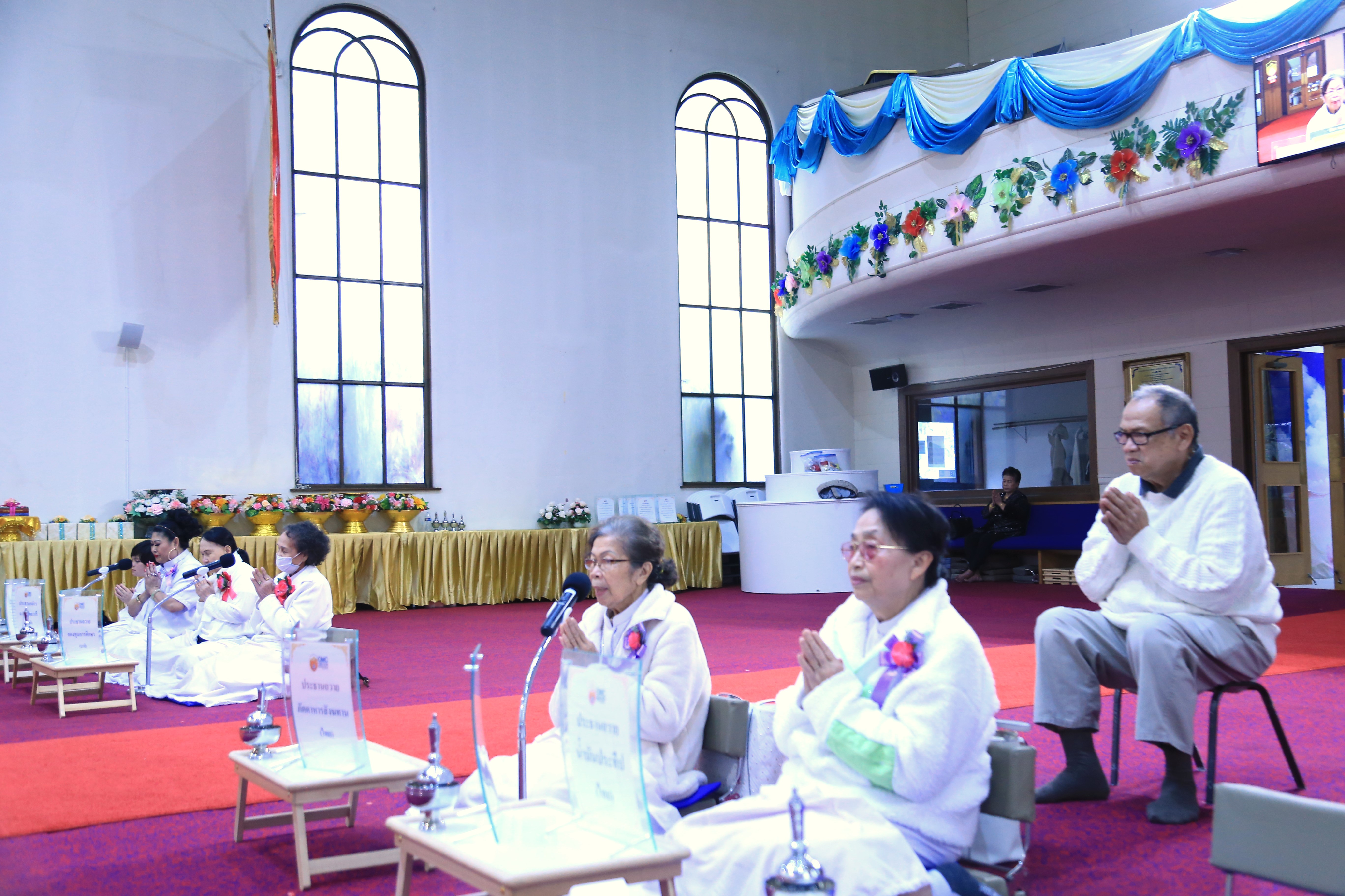 วัดพระธรรมกายออเรกอน จัดพิธีมุทิตาอายุวัฒนมงคล 84 ปี หลวงพ่อทัตตชีโว